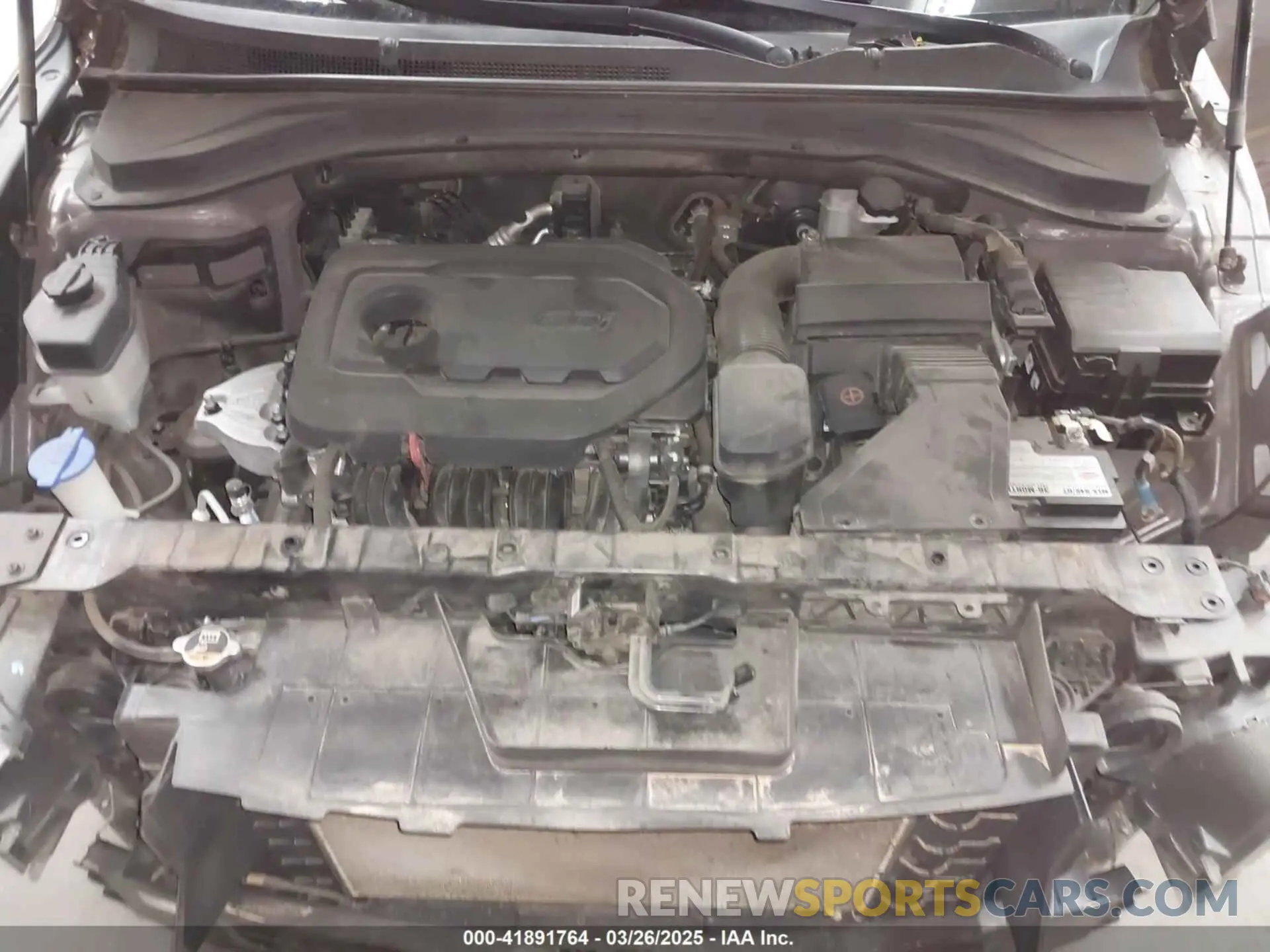 10 fotografías del automóvil dañado 5NMS3CAD4LH222631 HYUNDAI SANTA FE 2020