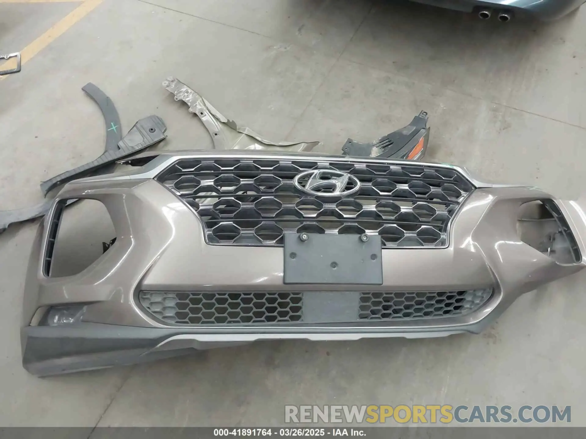 12 fotografías del automóvil dañado 5NMS3CAD4LH222631 HYUNDAI SANTA FE 2020