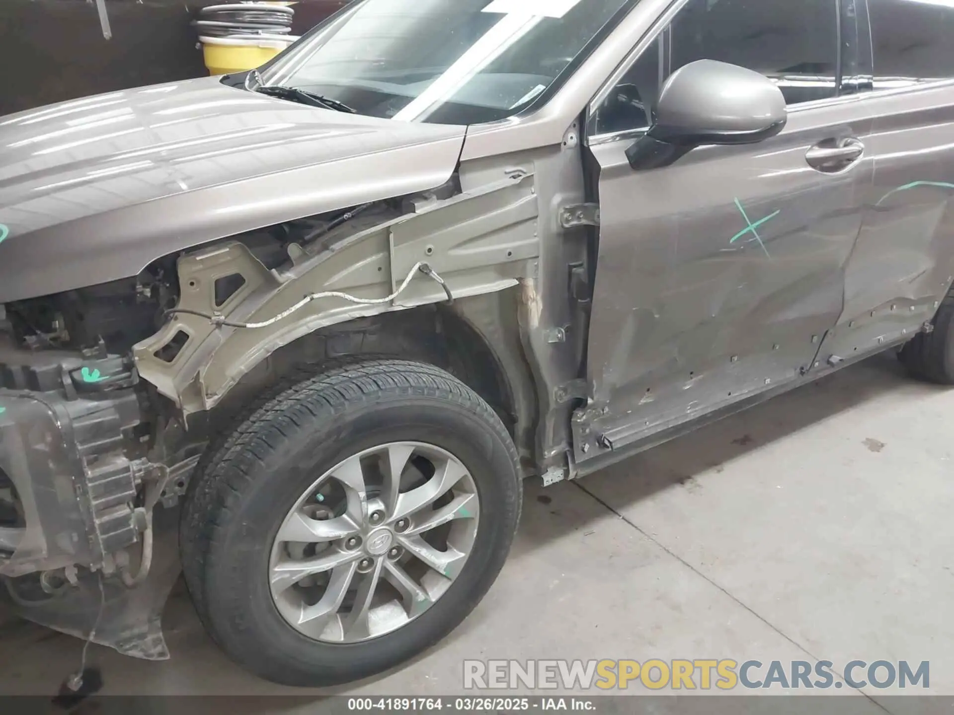 19 fotografías del automóvil dañado 5NMS3CAD4LH222631 HYUNDAI SANTA FE 2020