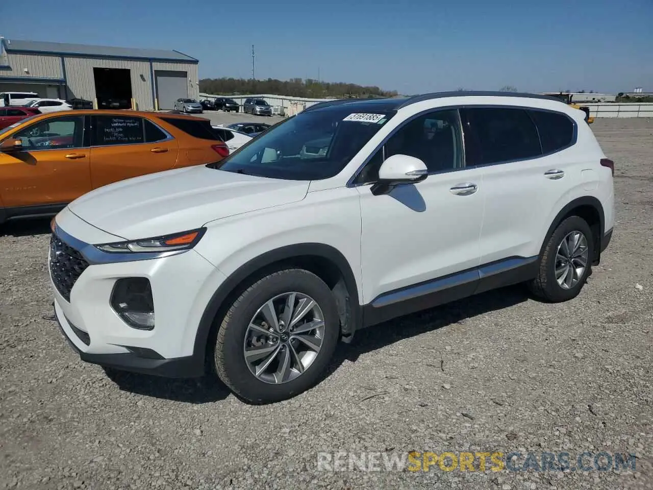1 fotografías del automóvil dañado 5NMS3CAD5LH182284 HYUNDAI SANTA FE 2020