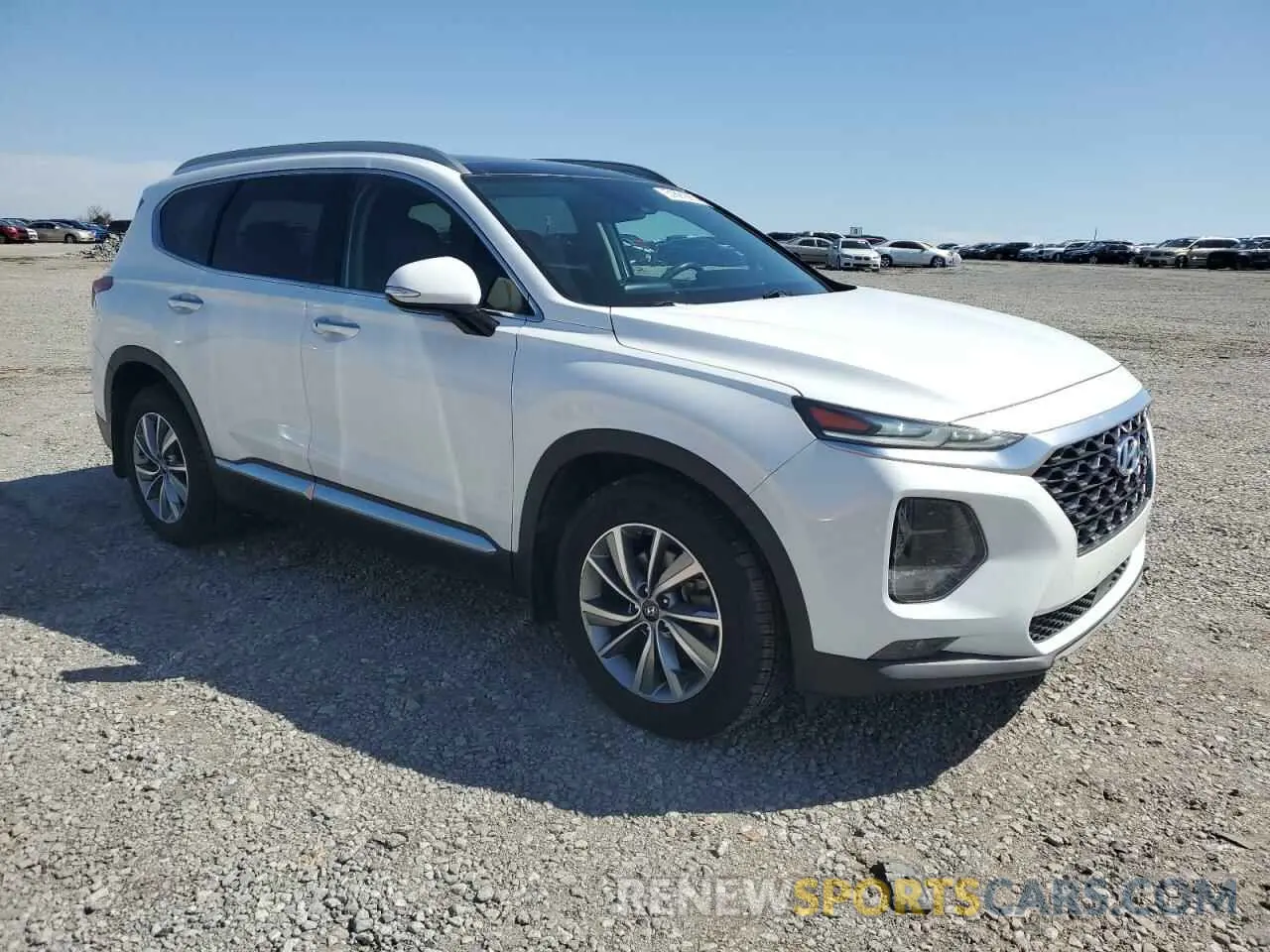 4 fotografías del automóvil dañado 5NMS3CAD5LH182284 HYUNDAI SANTA FE 2020