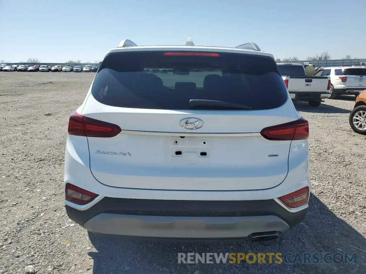 6 fotografías del automóvil dañado 5NMS3CAD5LH182284 HYUNDAI SANTA FE 2020