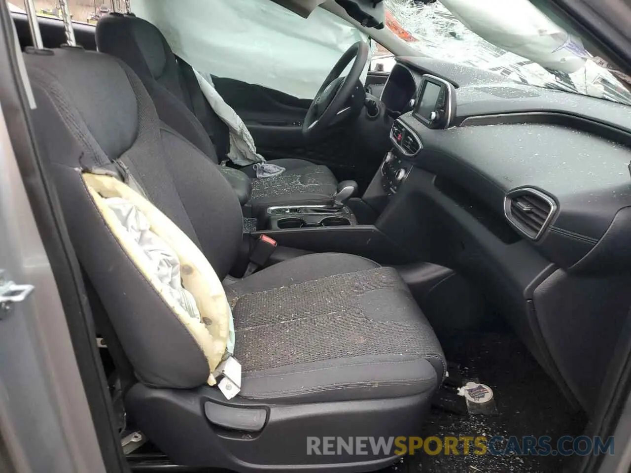 7 fotografías del automóvil dañado 5NMS3CAD5LH205823 HYUNDAI SANTA FE 2020