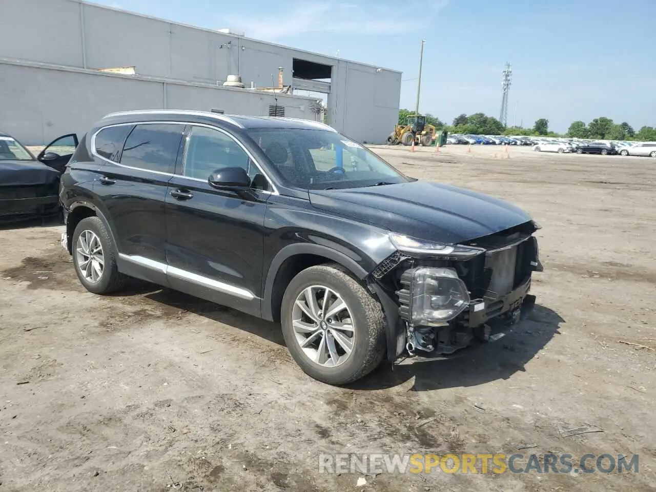 4 fotografías del automóvil dañado 5NMS3CAD5LH241186 HYUNDAI SANTA FE 2020