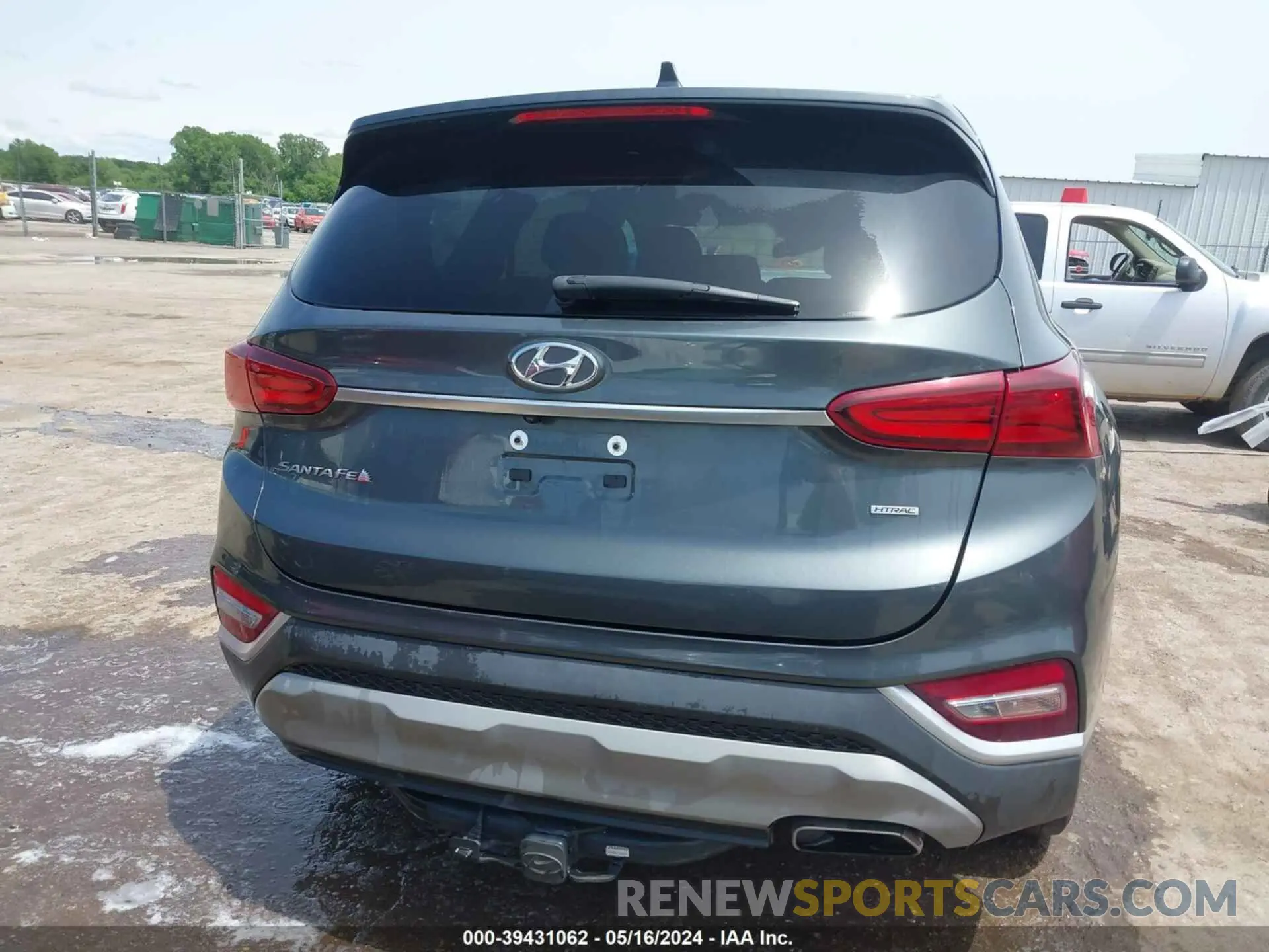 16 fotografías del automóvil dañado 5NMS3CAD5LH256335 HYUNDAI SANTA FE 2020