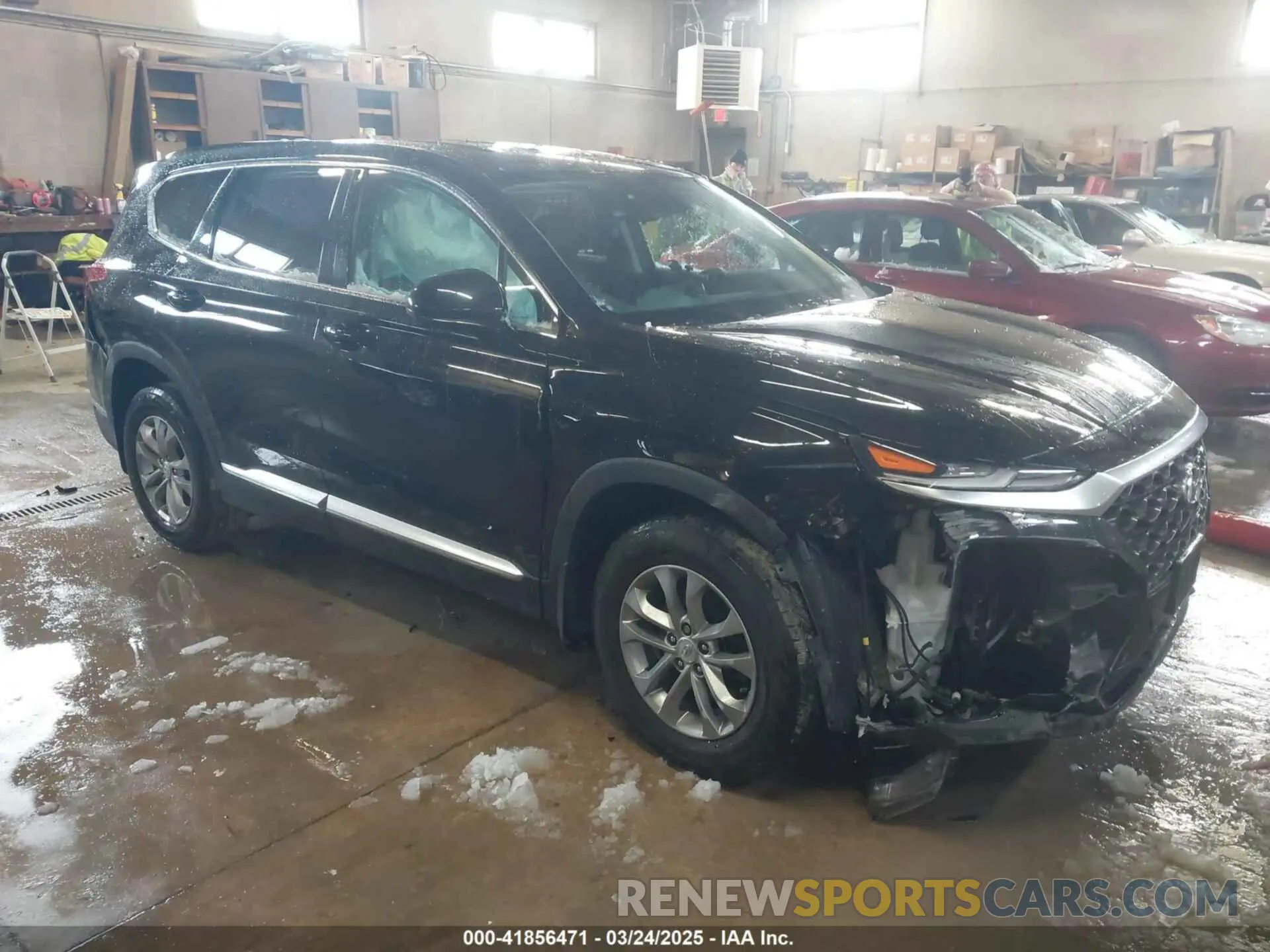 1 fotografías del automóvil dañado 5NMS3CAD6LH215275 HYUNDAI SANTA FE 2020