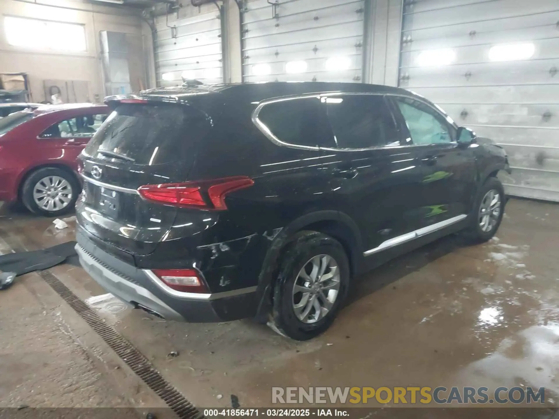 4 fotografías del automóvil dañado 5NMS3CAD6LH215275 HYUNDAI SANTA FE 2020