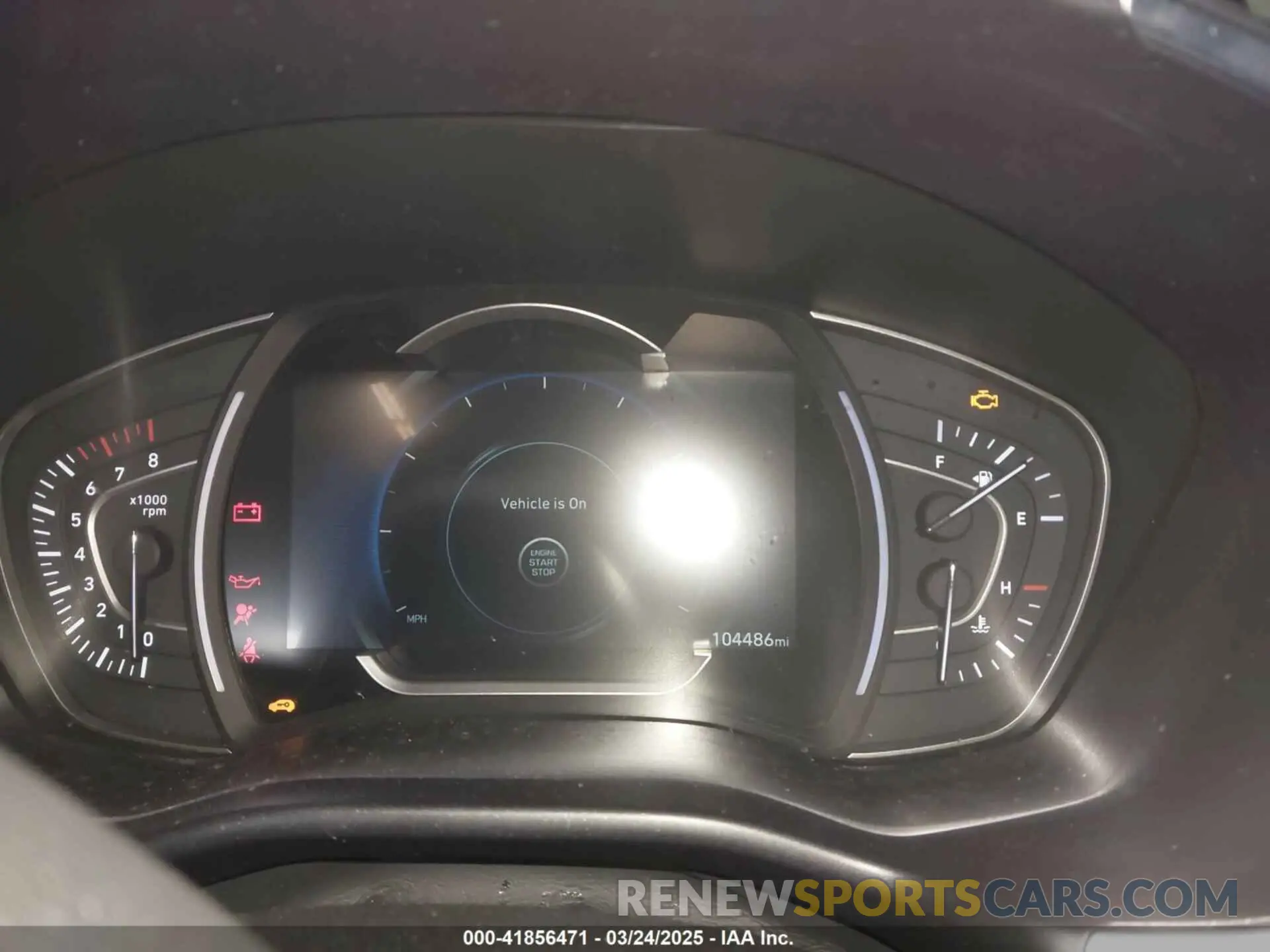 7 fotografías del automóvil dañado 5NMS3CAD6LH215275 HYUNDAI SANTA FE 2020