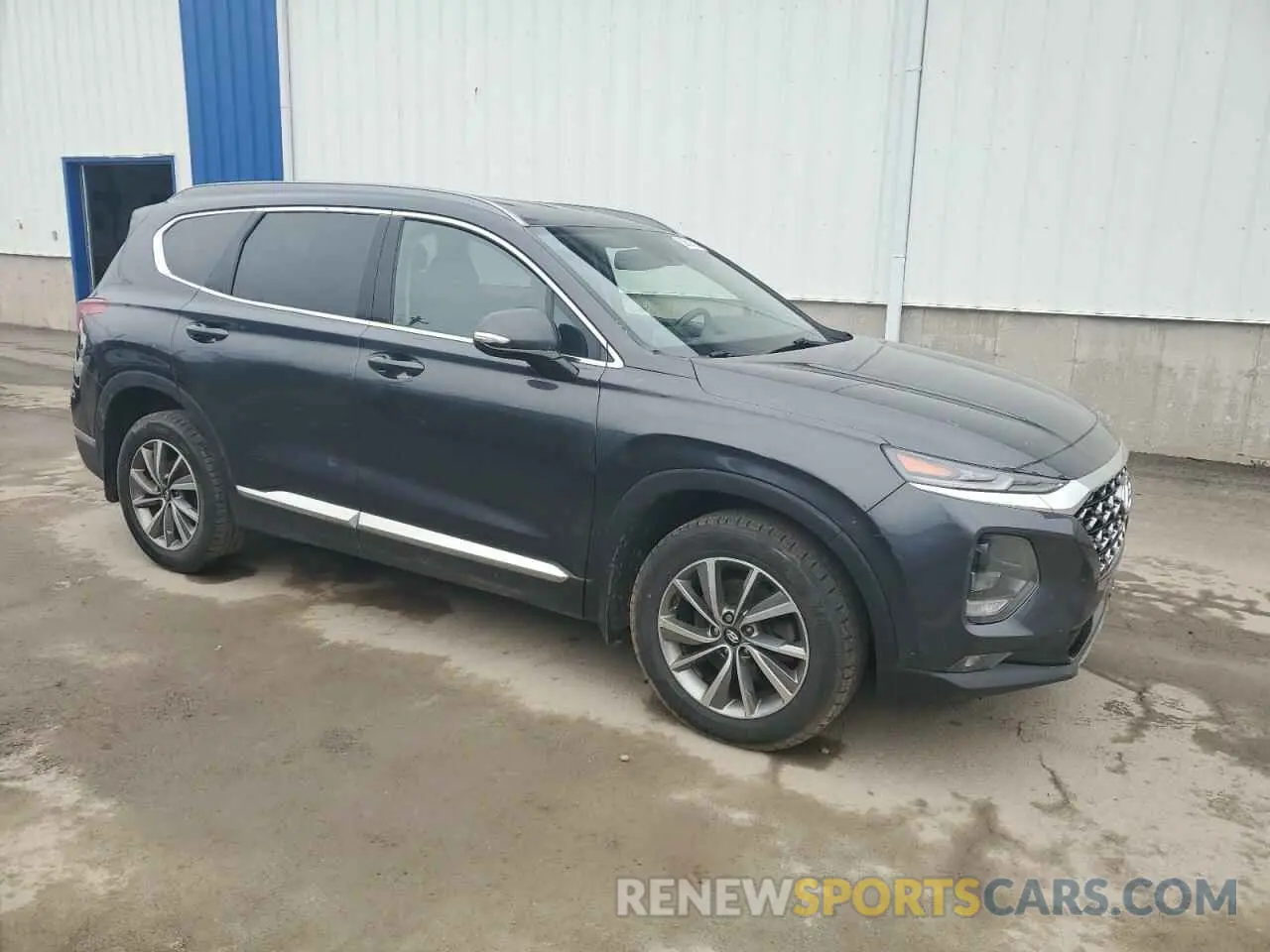 4 fotografías del automóvil dañado 5NMS3CAD6LH218743 HYUNDAI SANTA FE 2020