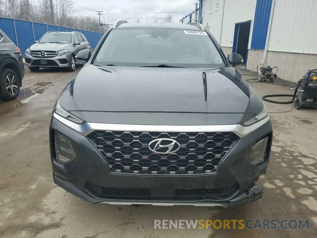5 fotografías del automóvil dañado 5NMS3CAD6LH218743 HYUNDAI SANTA FE 2020