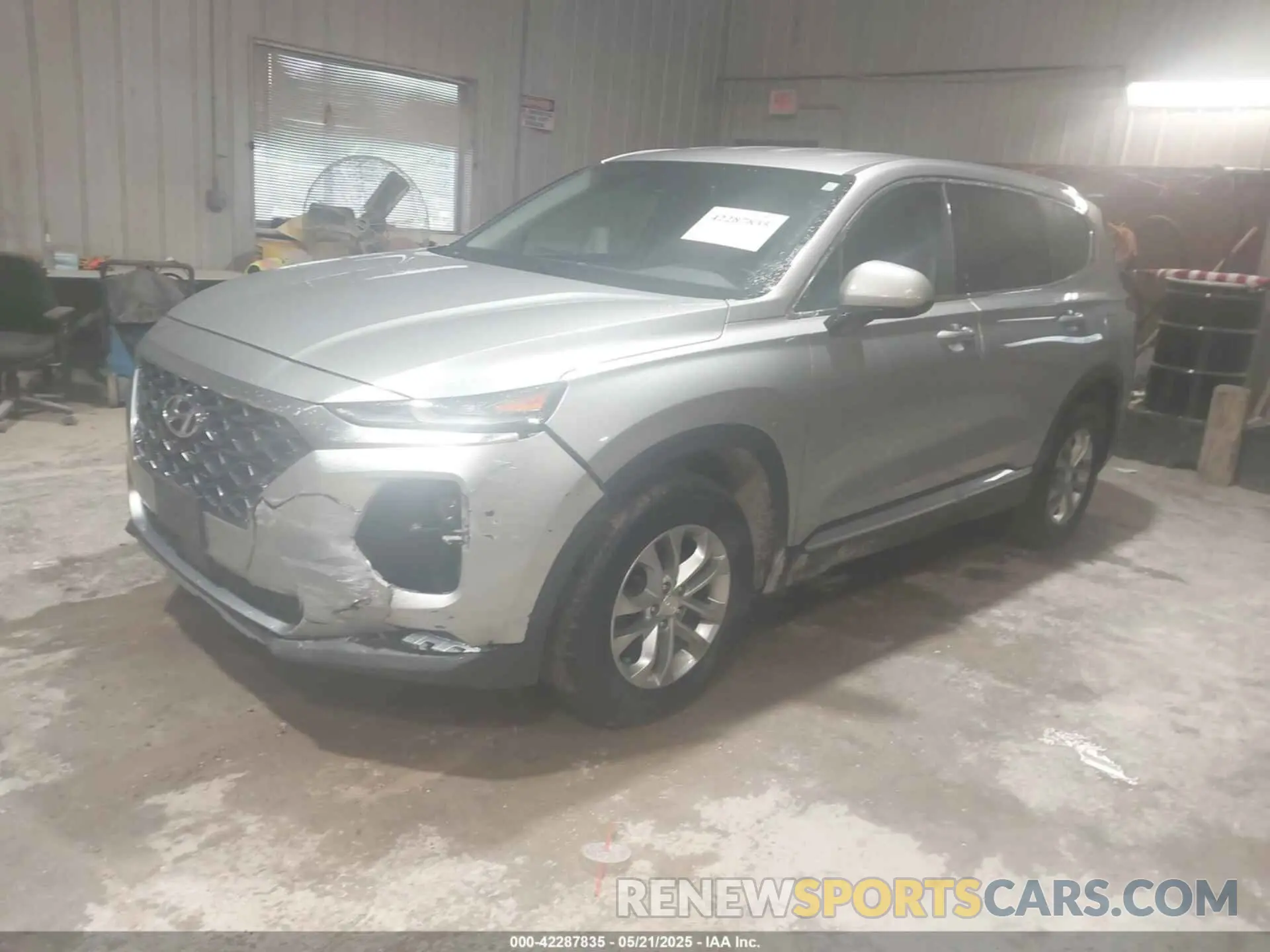 2 fotografías del automóvil dañado 5NMS3CAD6LH234229 HYUNDAI SANTA FE 2020