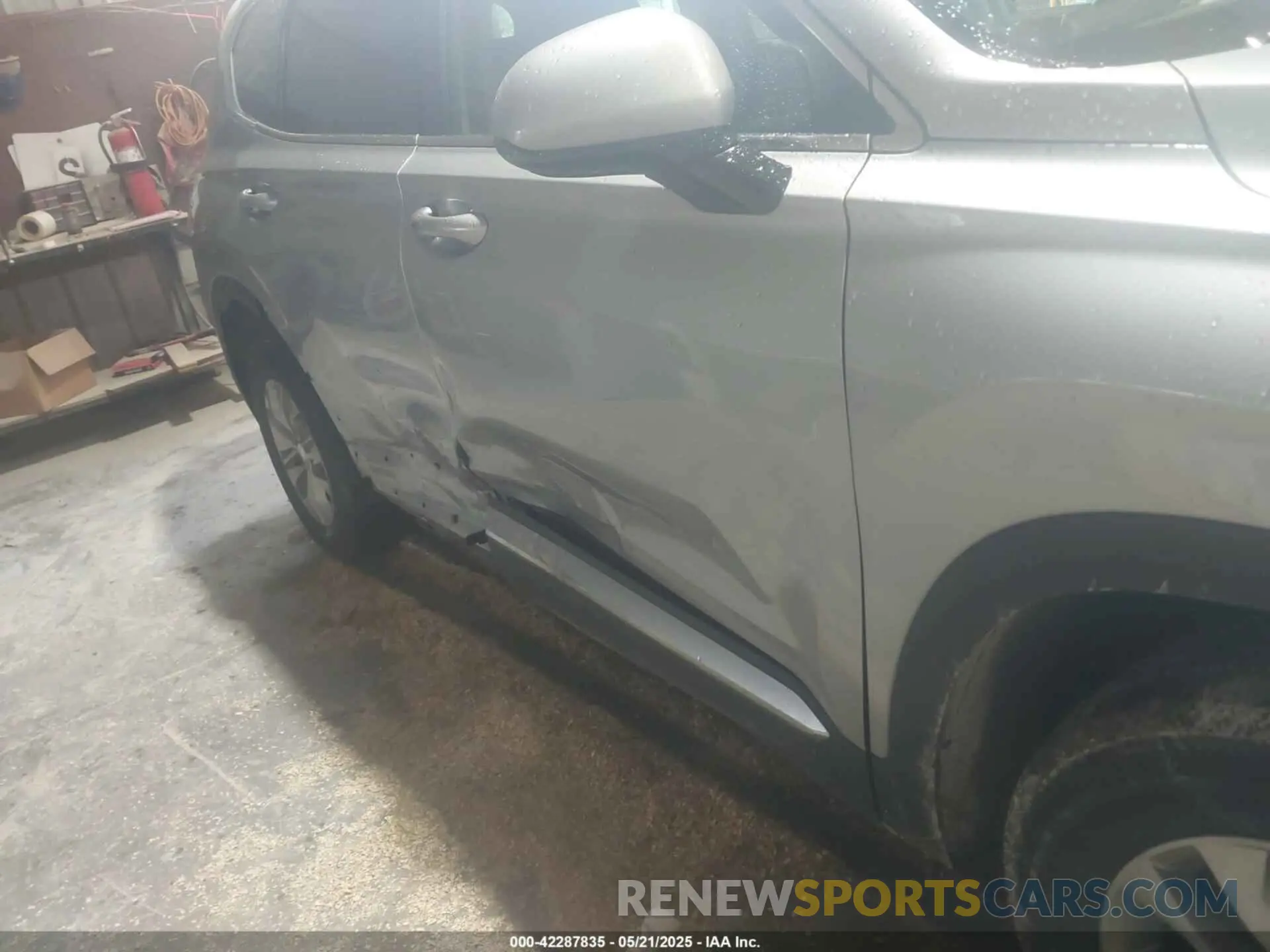 20 fotografías del automóvil dañado 5NMS3CAD6LH234229 HYUNDAI SANTA FE 2020