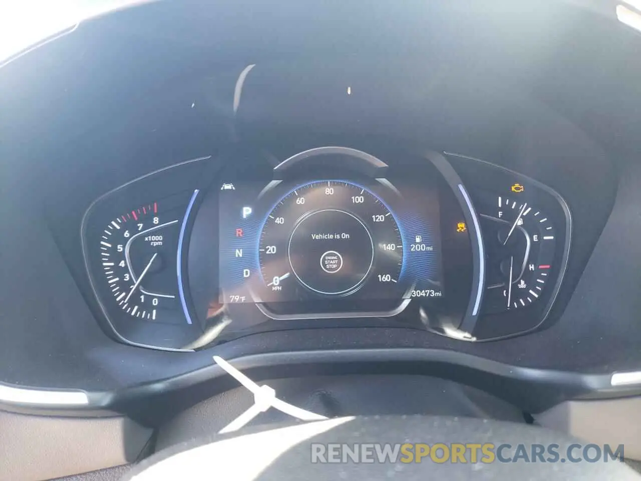 9 fotografías del automóvil dañado 5NMS3CAD6LH246817 HYUNDAI SANTA FE 2020