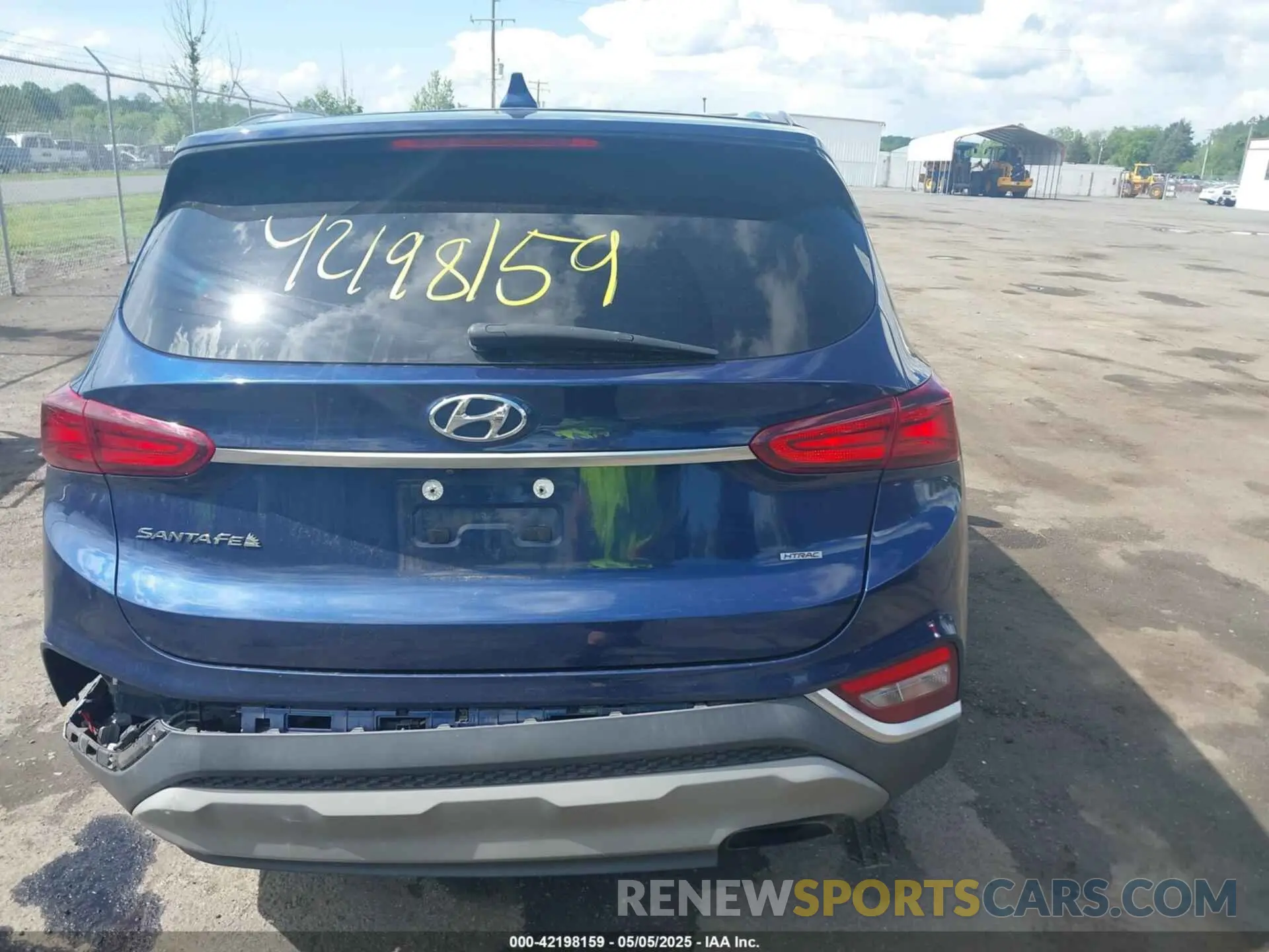 16 fotografías del automóvil dañado 5NMS3CAD7LH238404 HYUNDAI SANTA FE 2020