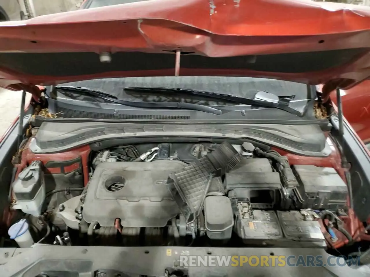 12 fotografías del automóvil dañado 5NMS3CAD7LH269961 HYUNDAI SANTA FE 2020
