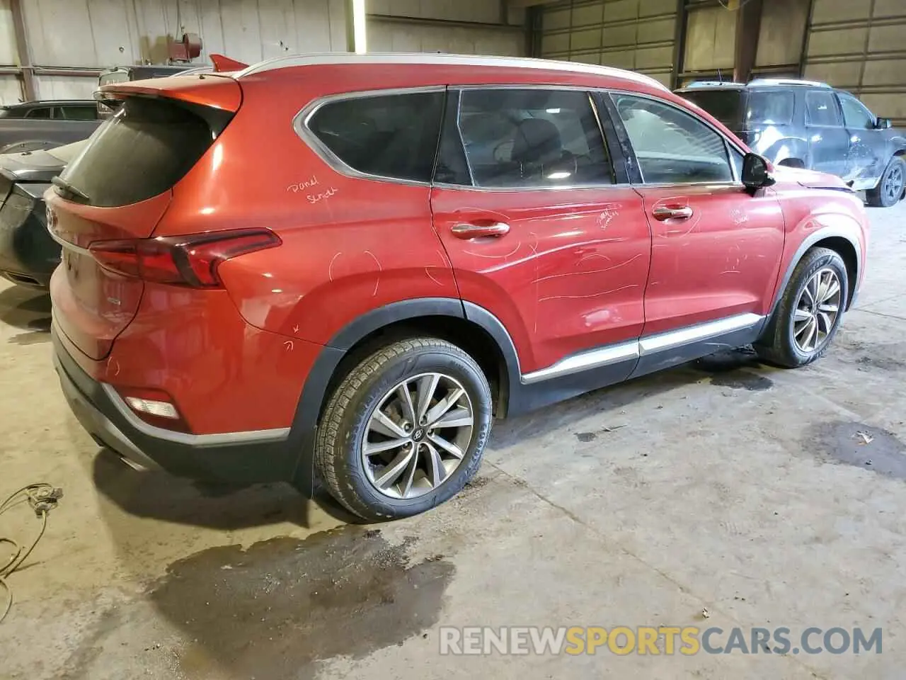 3 fotografías del automóvil dañado 5NMS3CAD7LH269961 HYUNDAI SANTA FE 2020