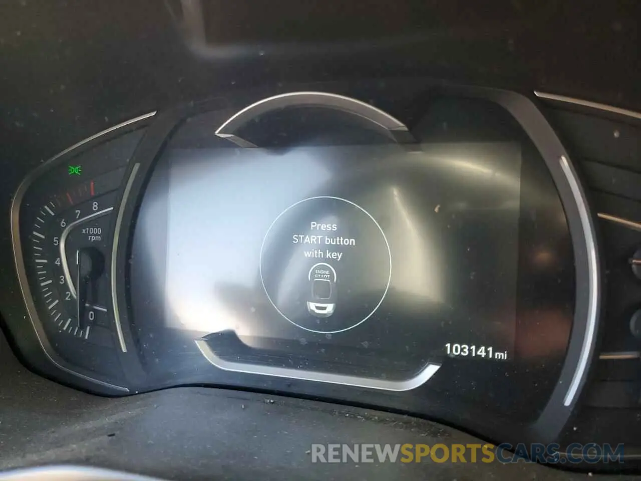 9 fotografías del automóvil dañado 5NMS3CAD8LH131863 HYUNDAI SANTA FE 2020