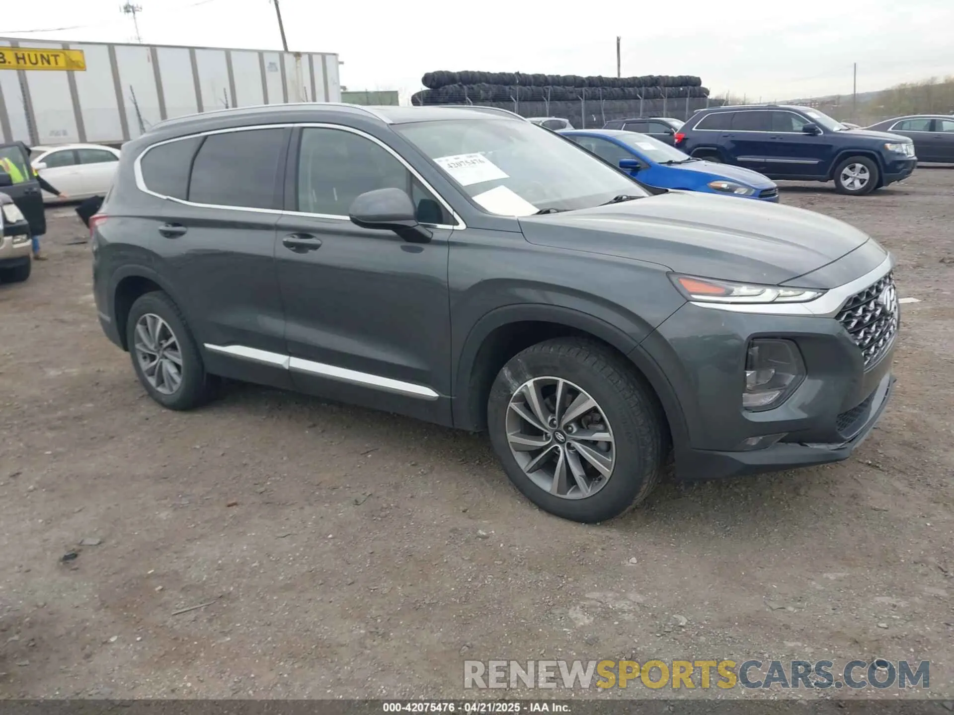 1 fotografías del automóvil dañado 5NMS3CAD8LH253798 HYUNDAI SANTA FE 2020