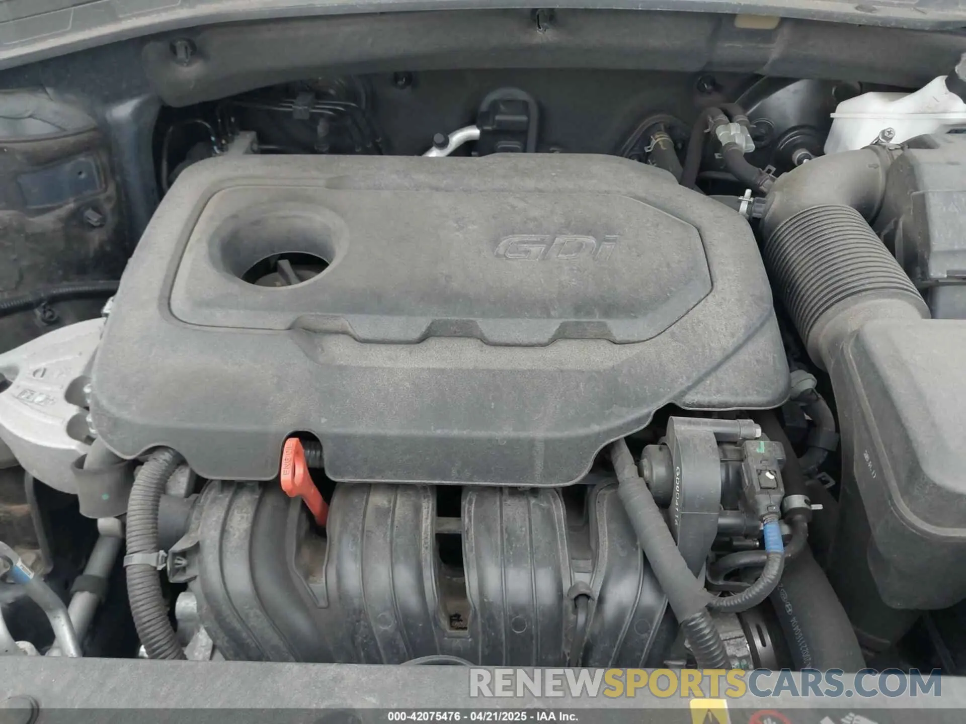 10 fotografías del automóvil dañado 5NMS3CAD8LH253798 HYUNDAI SANTA FE 2020