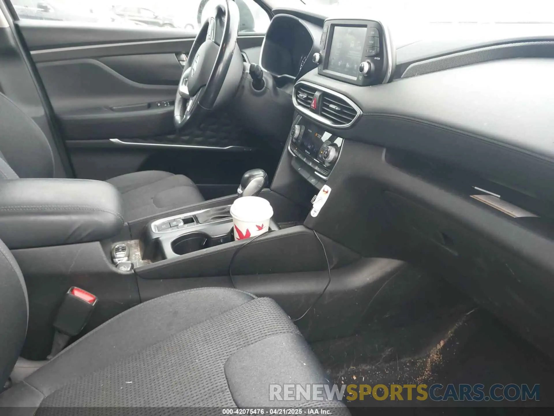 5 fotografías del automóvil dañado 5NMS3CAD8LH253798 HYUNDAI SANTA FE 2020