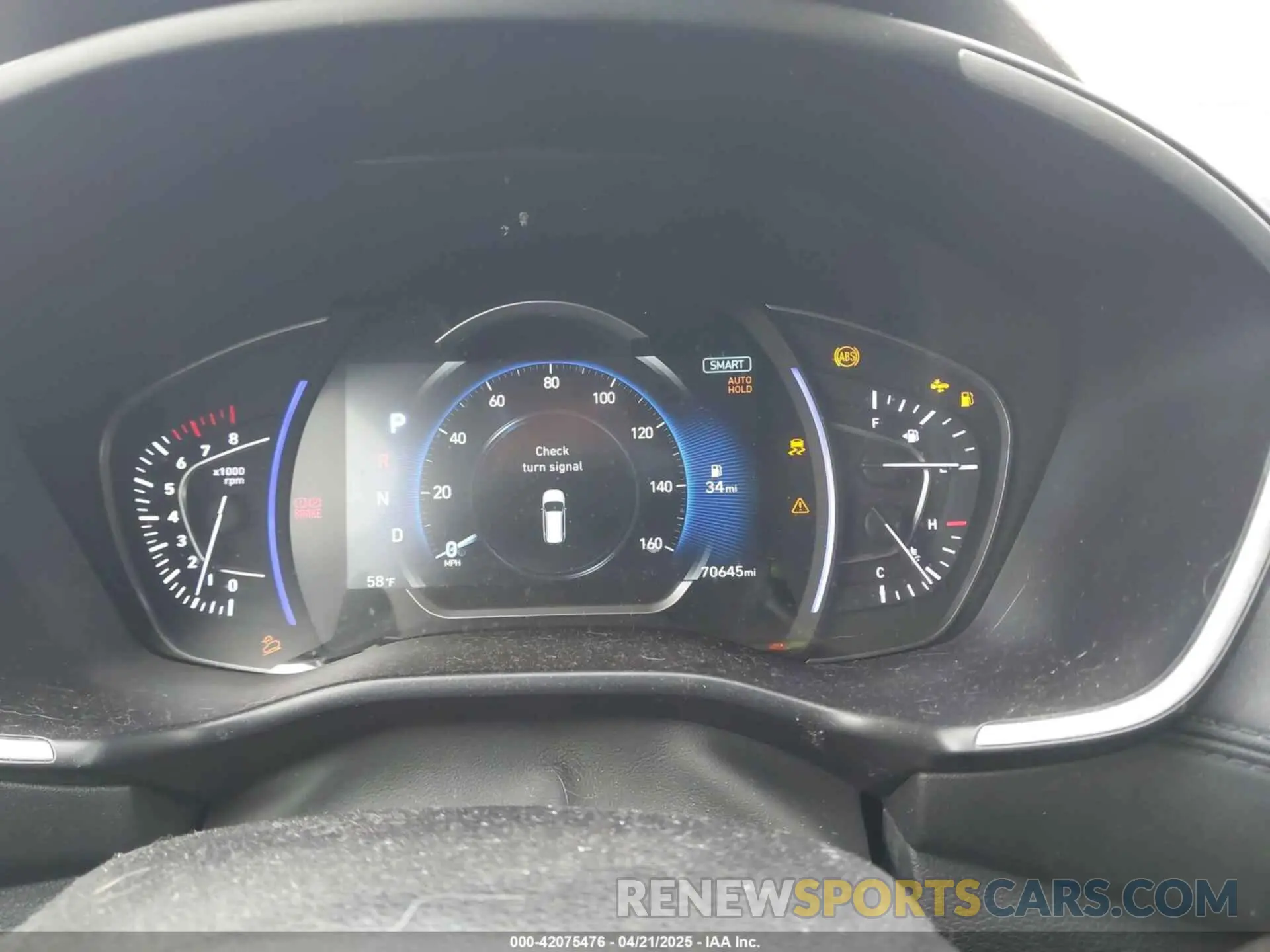 7 fotografías del automóvil dañado 5NMS3CAD8LH253798 HYUNDAI SANTA FE 2020