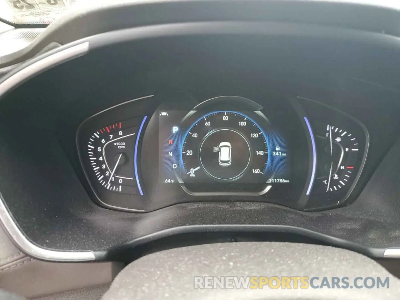 9 fotografías del automóvil dañado 5NMS3CAD8LH263361 HYUNDAI SANTA FE 2020