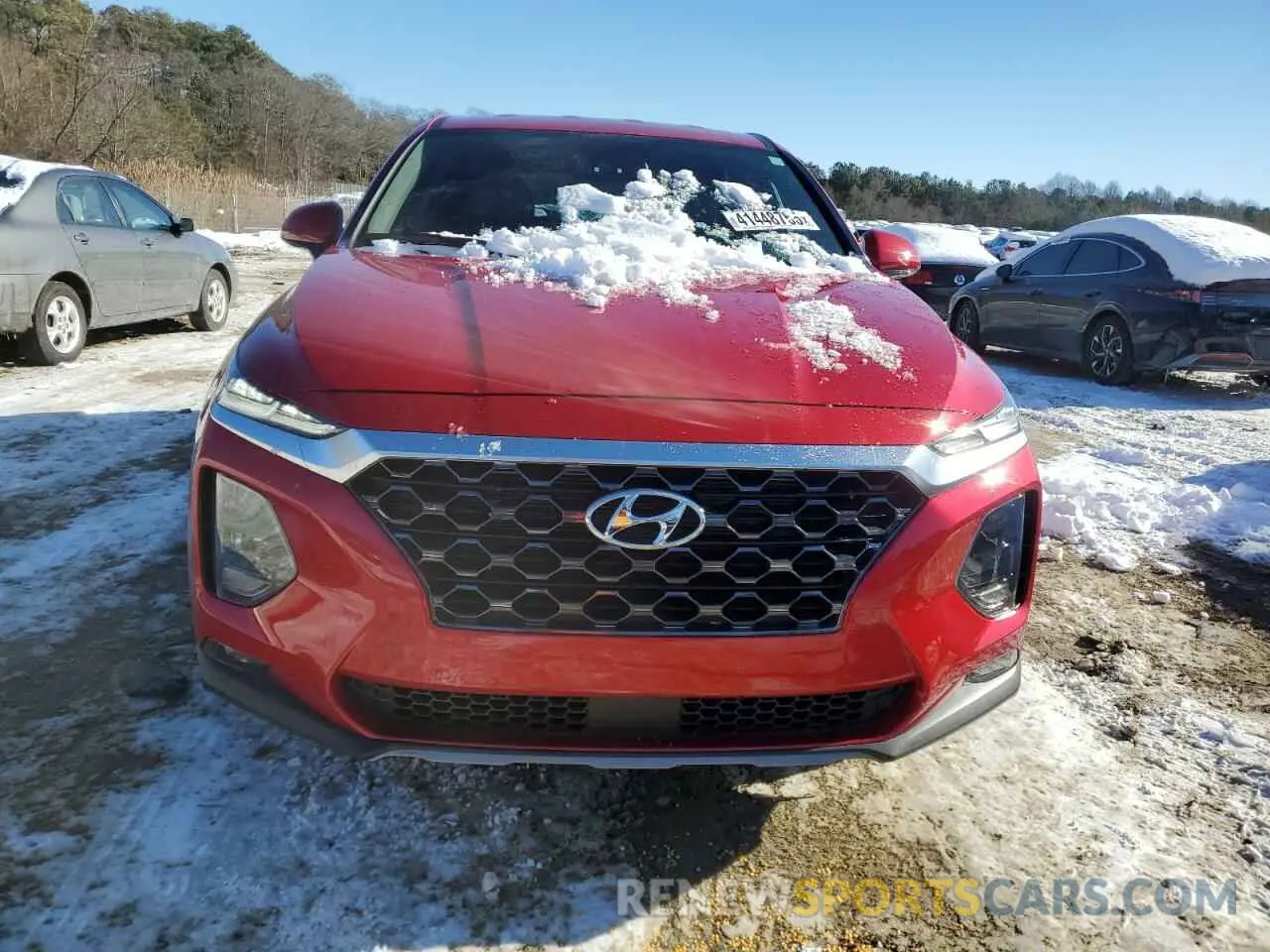 5 fotografías del automóvil dañado 5NMS3CAD9LH279665 HYUNDAI SANTA FE 2020