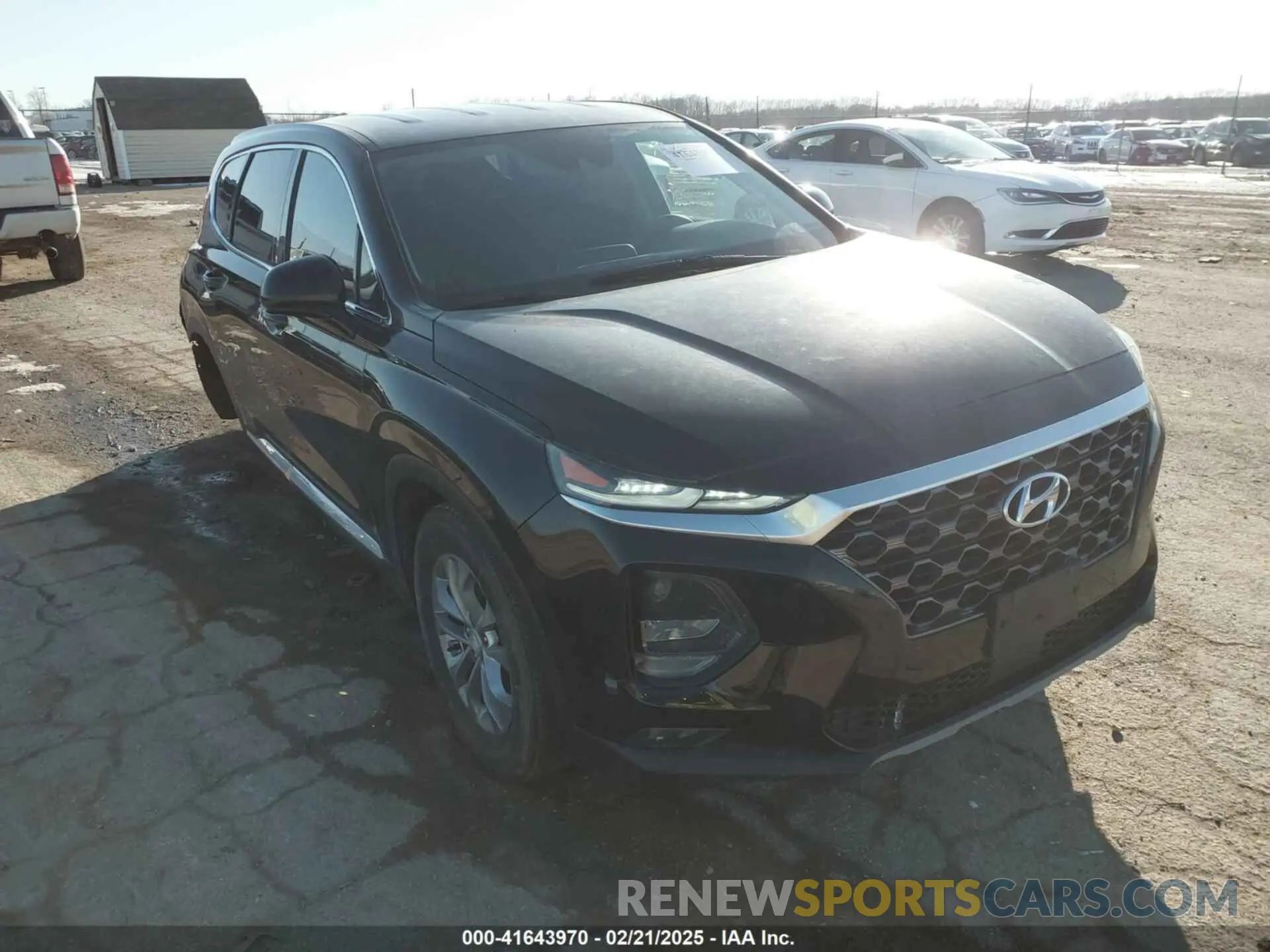 1 fotografías del automóvil dañado 5NMS3CADXLH156974 HYUNDAI SANTA FE 2020