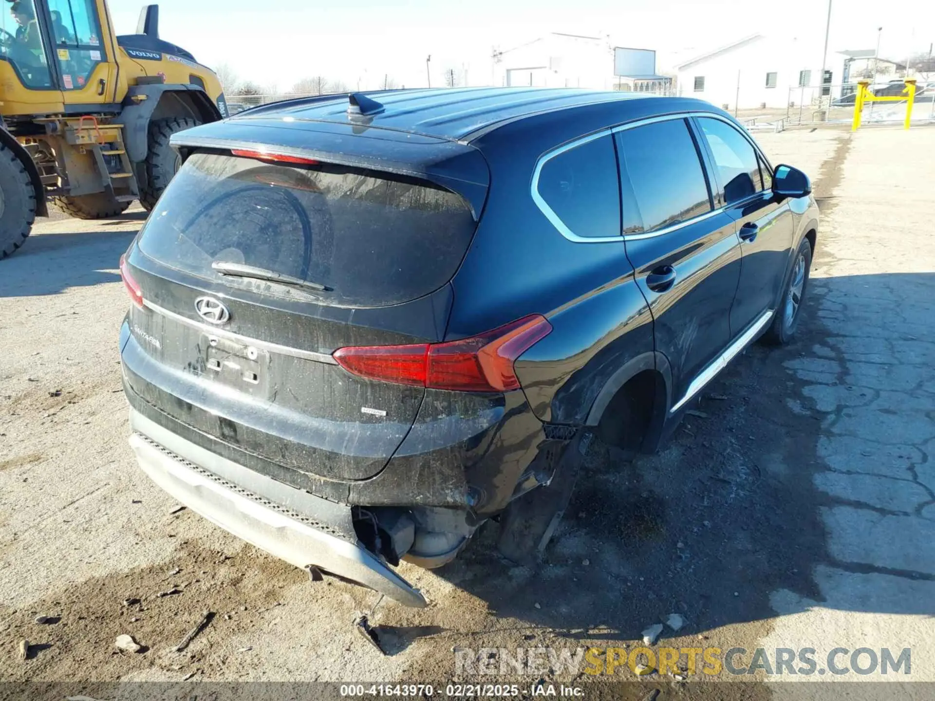 4 fotografías del automóvil dañado 5NMS3CADXLH156974 HYUNDAI SANTA FE 2020