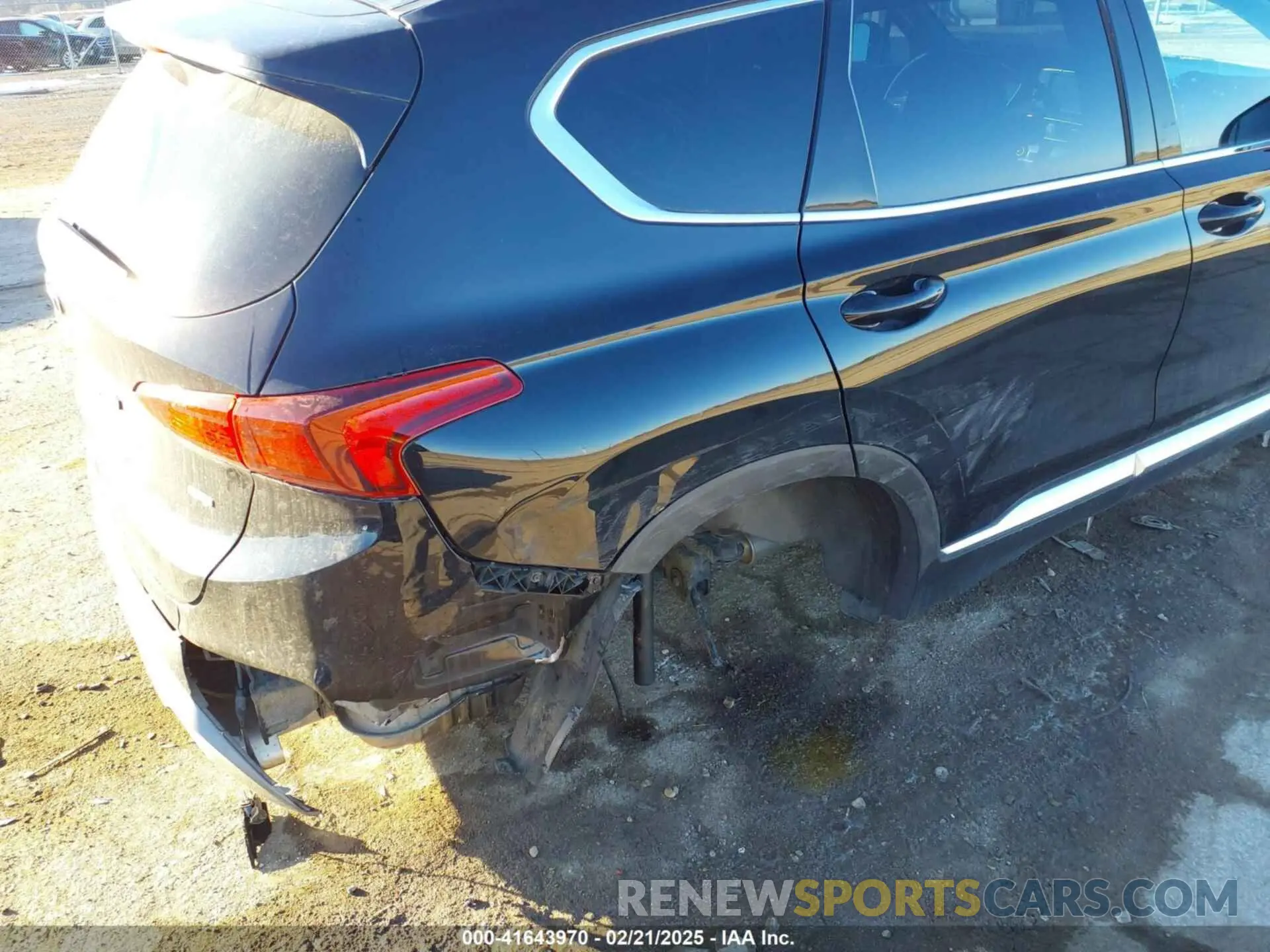 6 fotografías del automóvil dañado 5NMS3CADXLH156974 HYUNDAI SANTA FE 2020