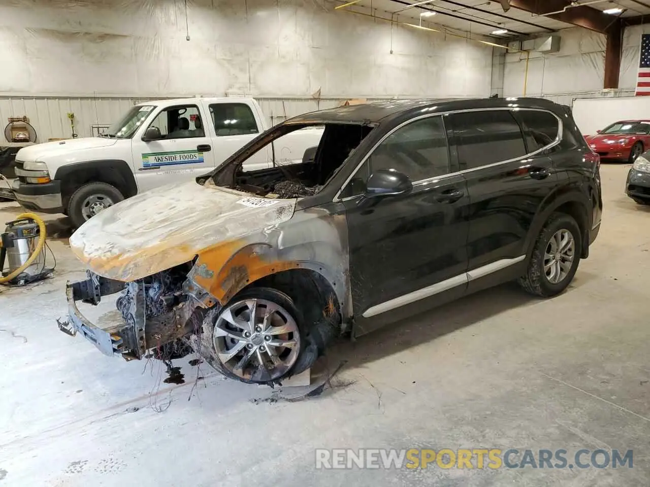 1 fotografías del automóvil dañado 5NMS3CADXLH168400 HYUNDAI SANTA FE 2020