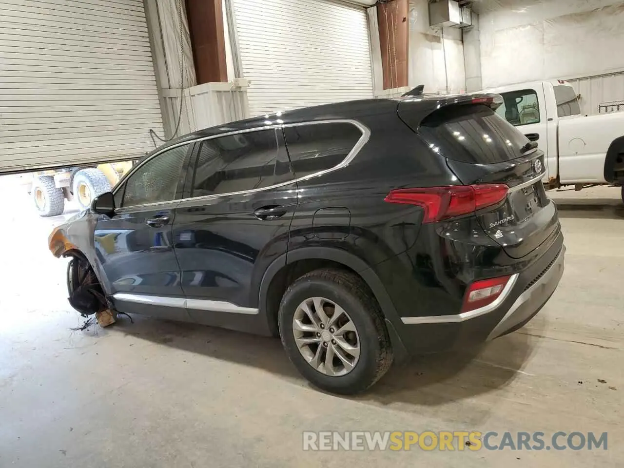 2 fotografías del automóvil dañado 5NMS3CADXLH168400 HYUNDAI SANTA FE 2020