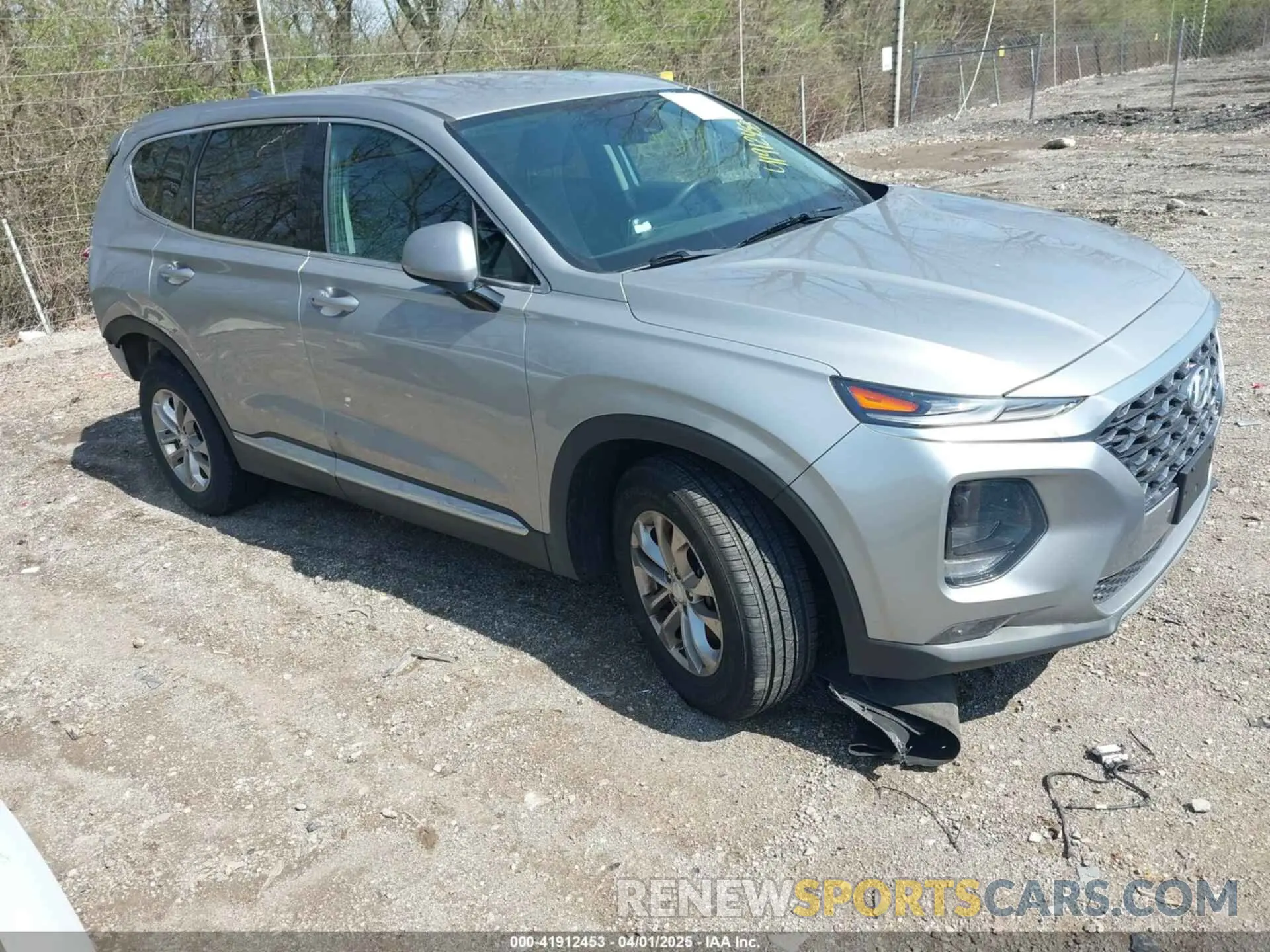 1 fotografías del automóvil dañado 5NMS3CADXLH224352 HYUNDAI SANTA FE 2020