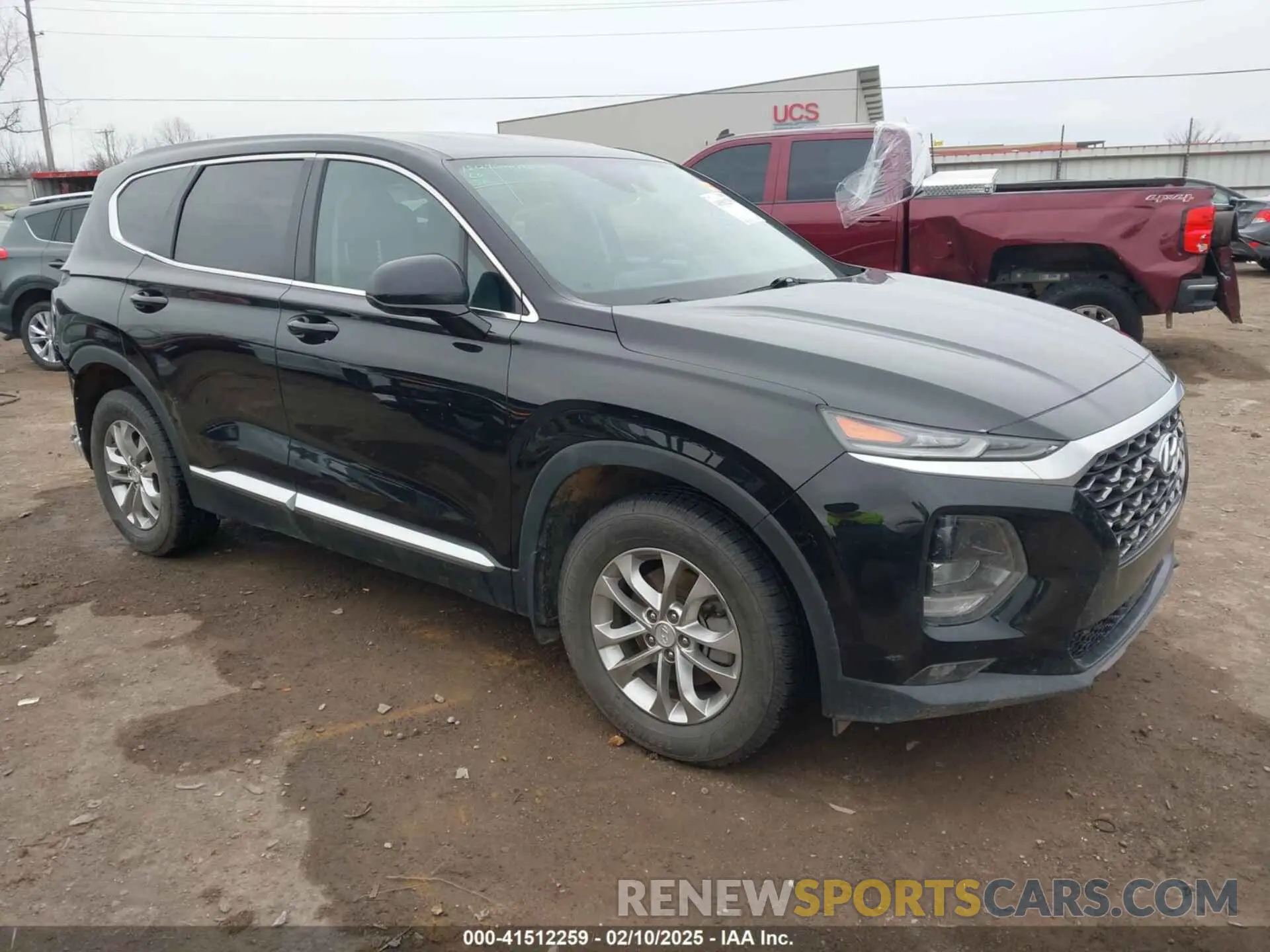 1 fotografías del automóvil dañado 5NMS3CADXLH238994 HYUNDAI SANTA FE 2020