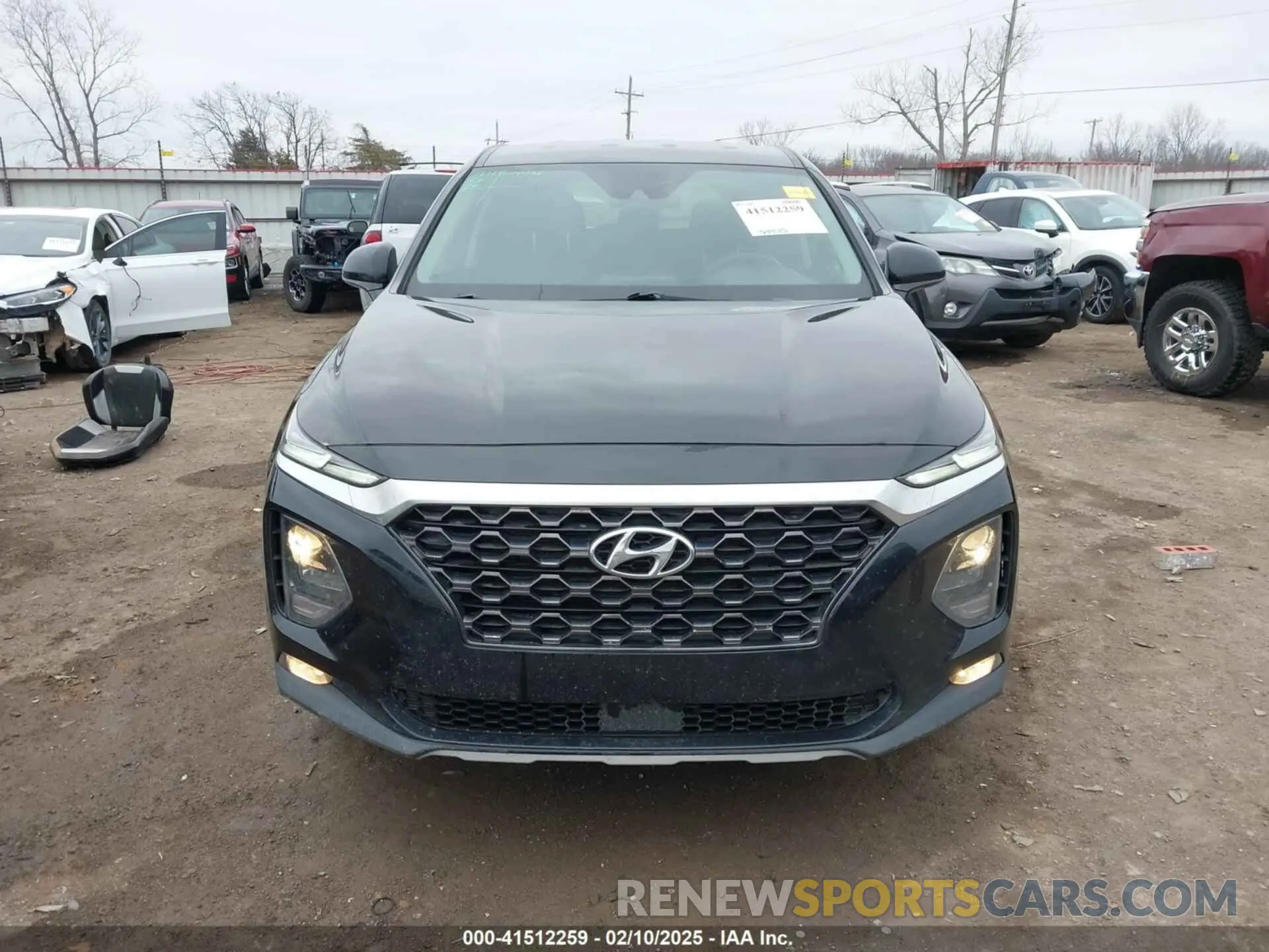 13 fotografías del automóvil dañado 5NMS3CADXLH238994 HYUNDAI SANTA FE 2020
