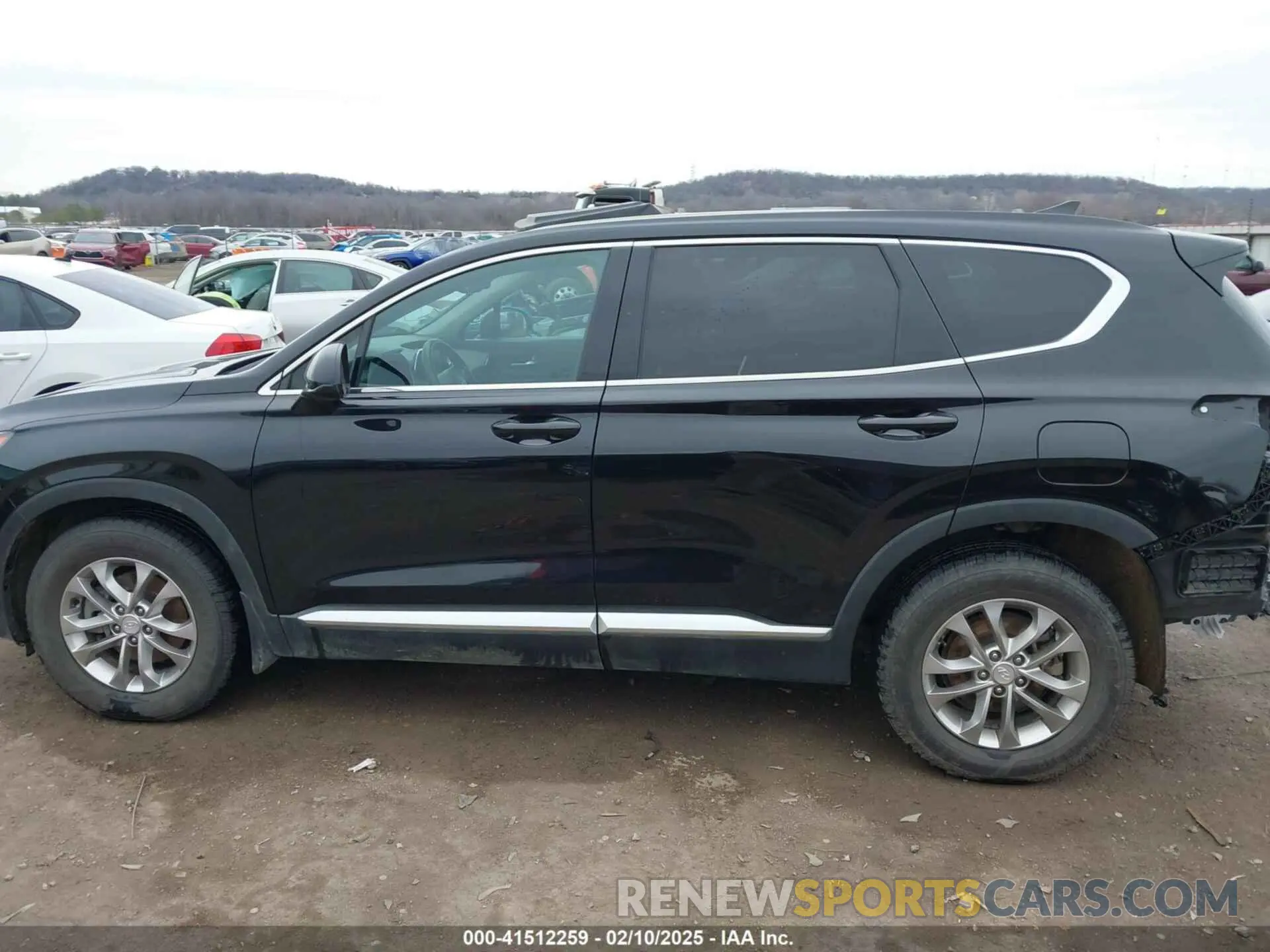15 fotografías del automóvil dañado 5NMS3CADXLH238994 HYUNDAI SANTA FE 2020