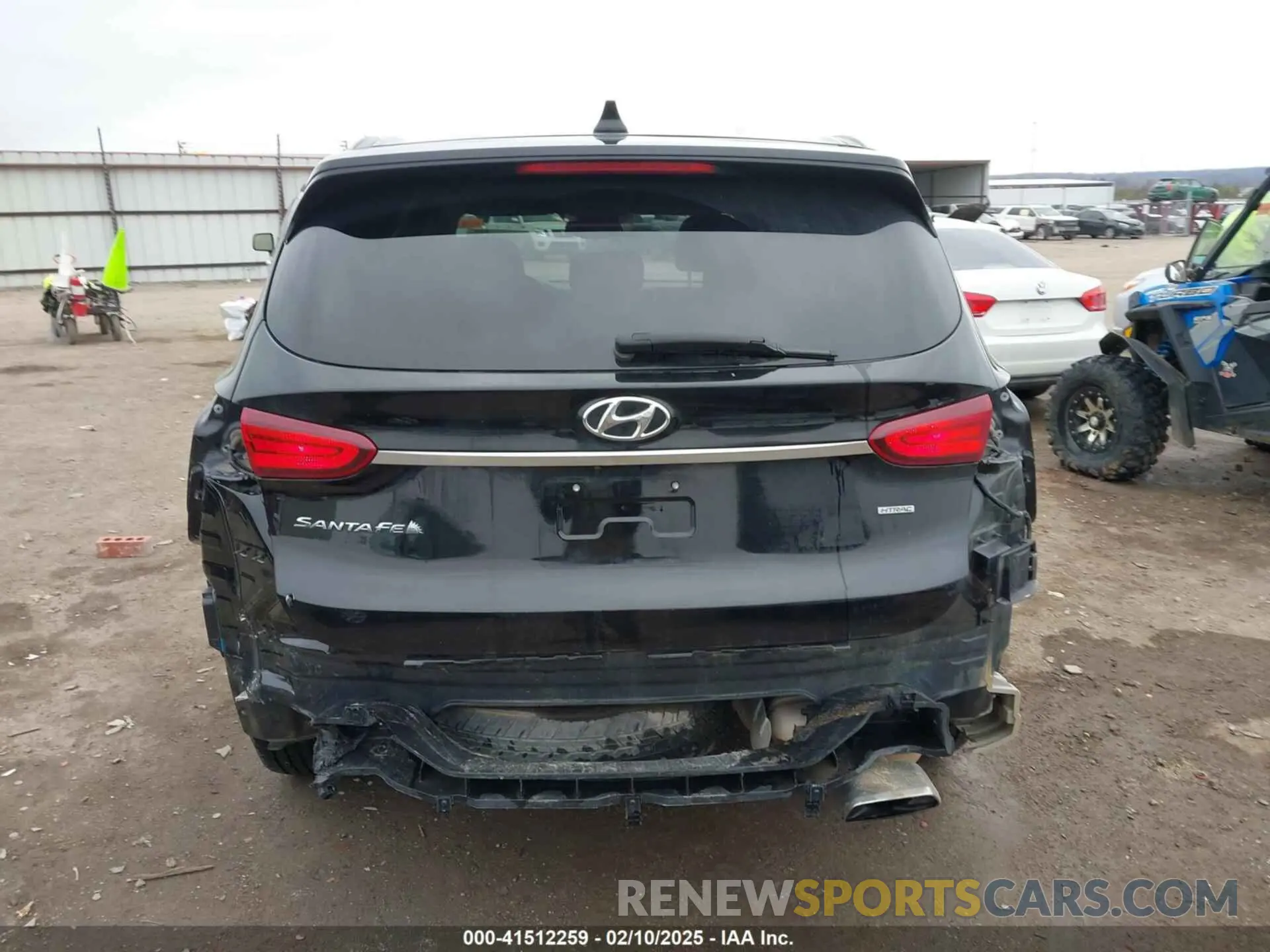17 fotografías del automóvil dañado 5NMS3CADXLH238994 HYUNDAI SANTA FE 2020