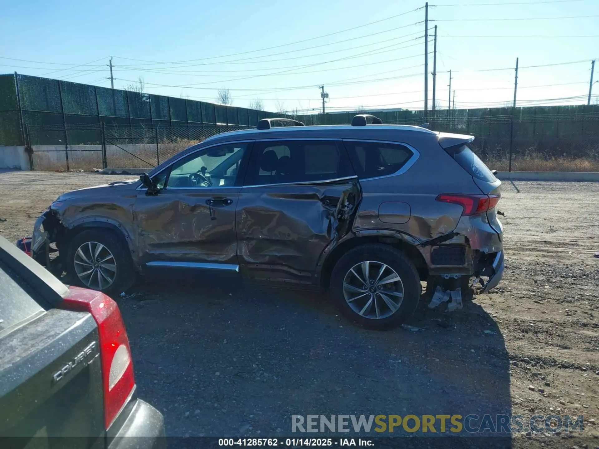14 fotografías del automóvil dañado 5NMS3CADXLH244536 HYUNDAI SANTA FE 2020