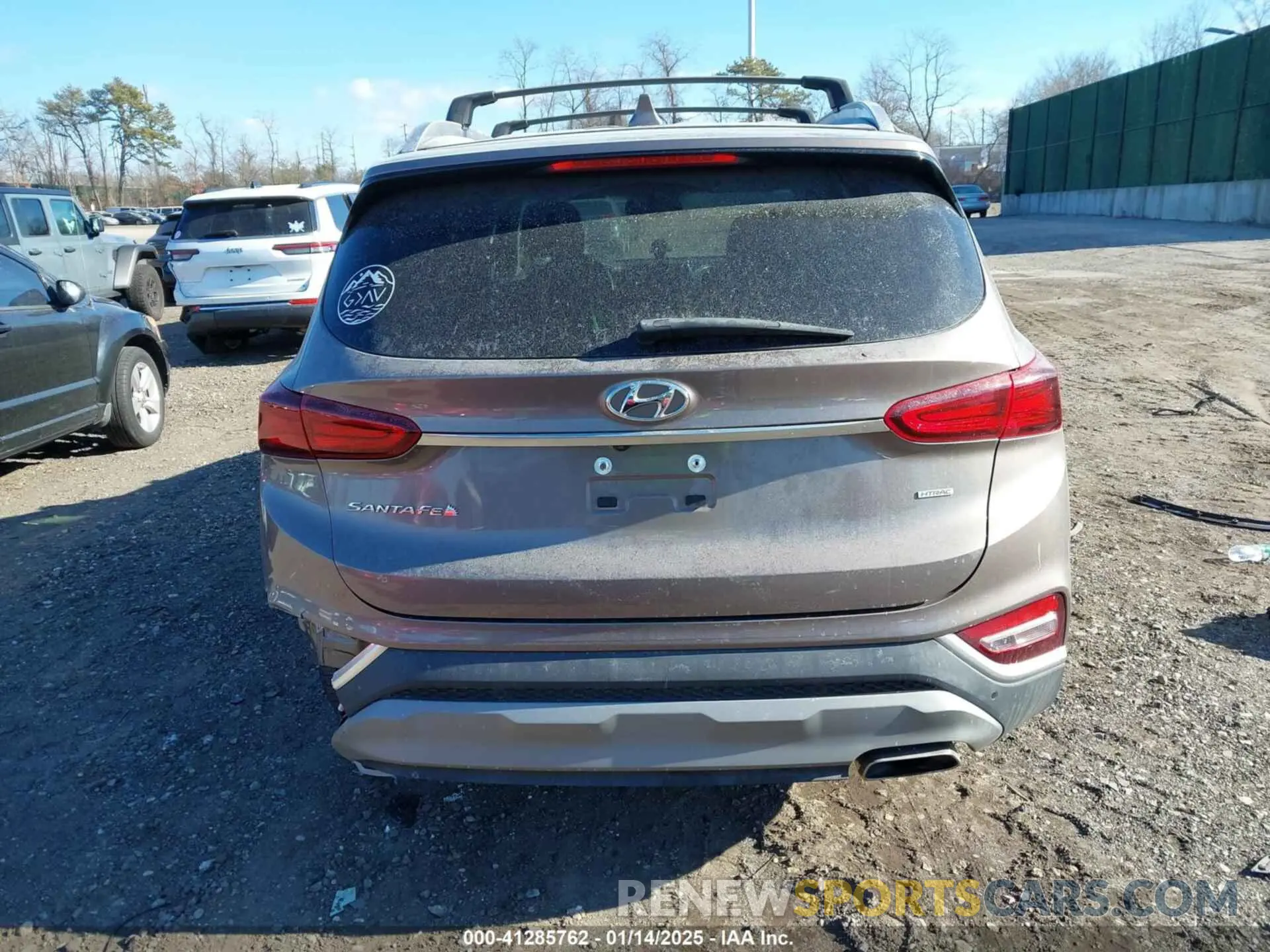 16 fotografías del automóvil dañado 5NMS3CADXLH244536 HYUNDAI SANTA FE 2020