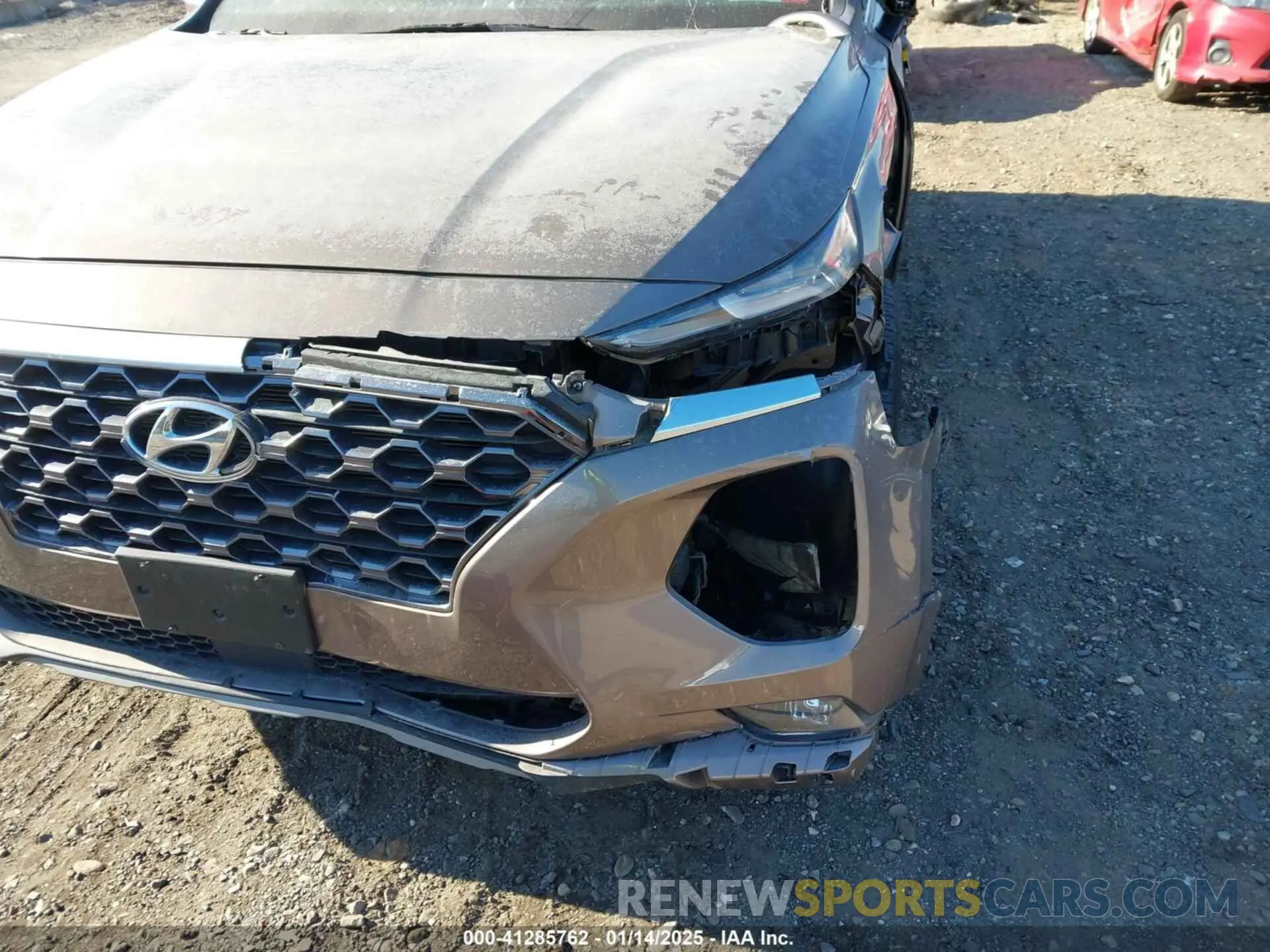 20 fotografías del automóvil dañado 5NMS3CADXLH244536 HYUNDAI SANTA FE 2020