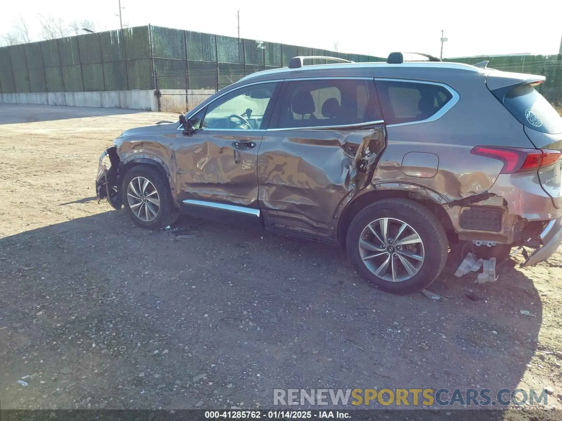 6 fotografías del automóvil dañado 5NMS3CADXLH244536 HYUNDAI SANTA FE 2020