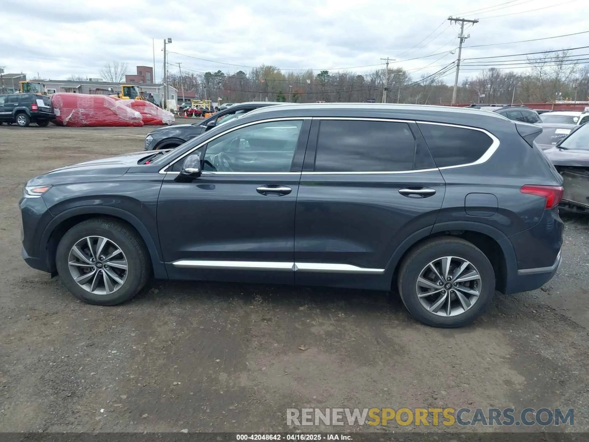 14 fotografías del automóvil dañado 5NMS3CADXLH247789 HYUNDAI SANTA FE 2020