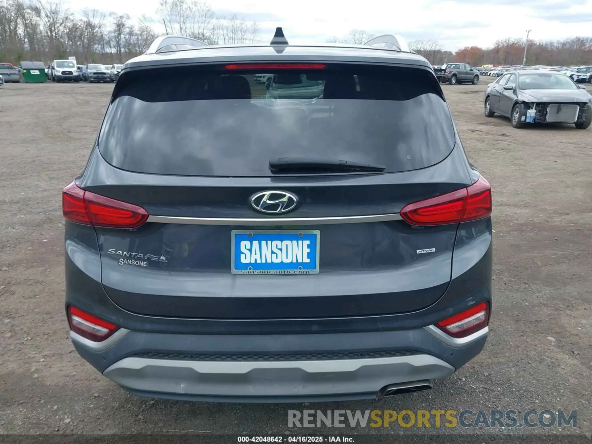 16 fotografías del automóvil dañado 5NMS3CADXLH247789 HYUNDAI SANTA FE 2020