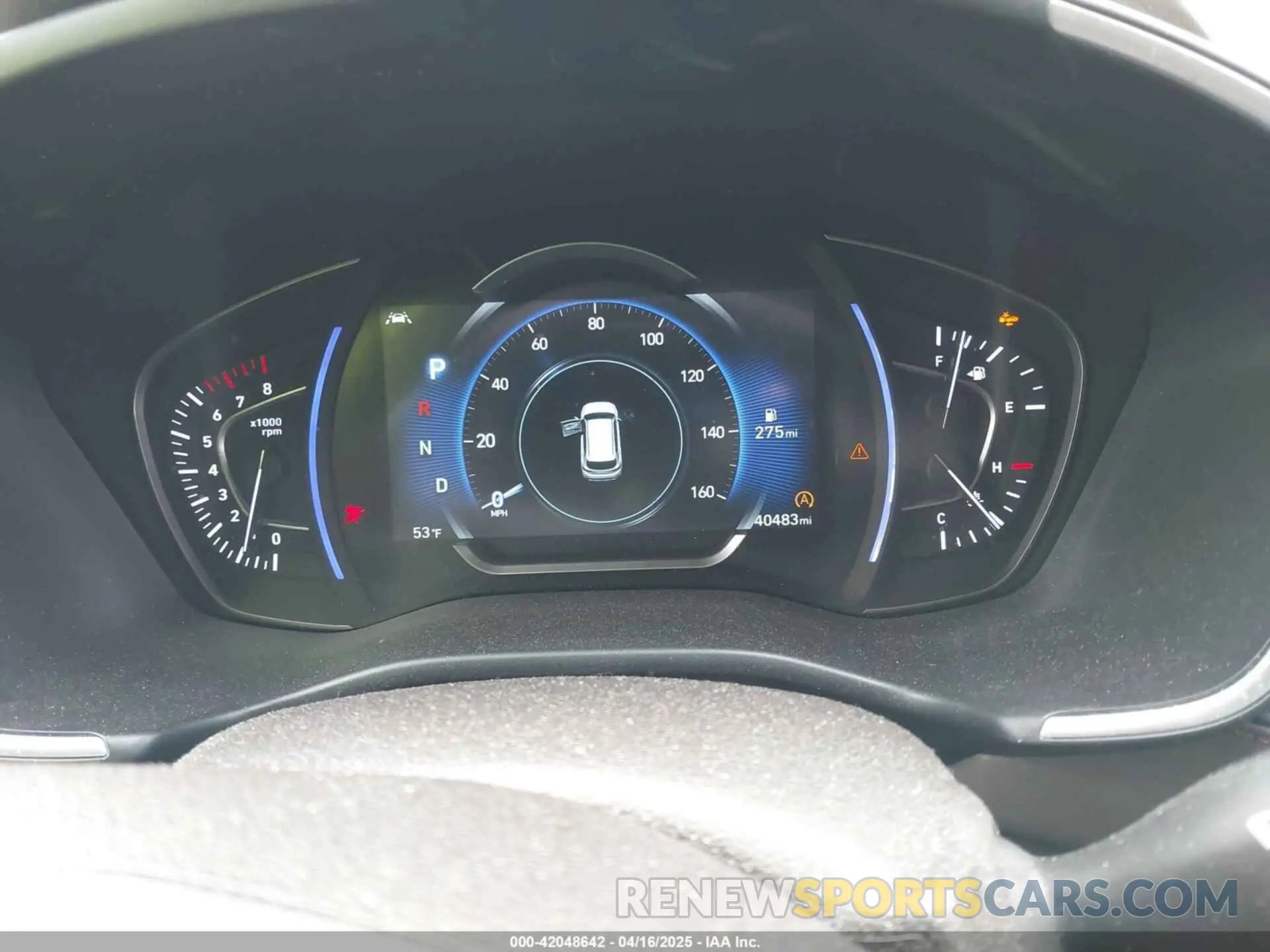 7 fotografías del automóvil dañado 5NMS3CADXLH247789 HYUNDAI SANTA FE 2020