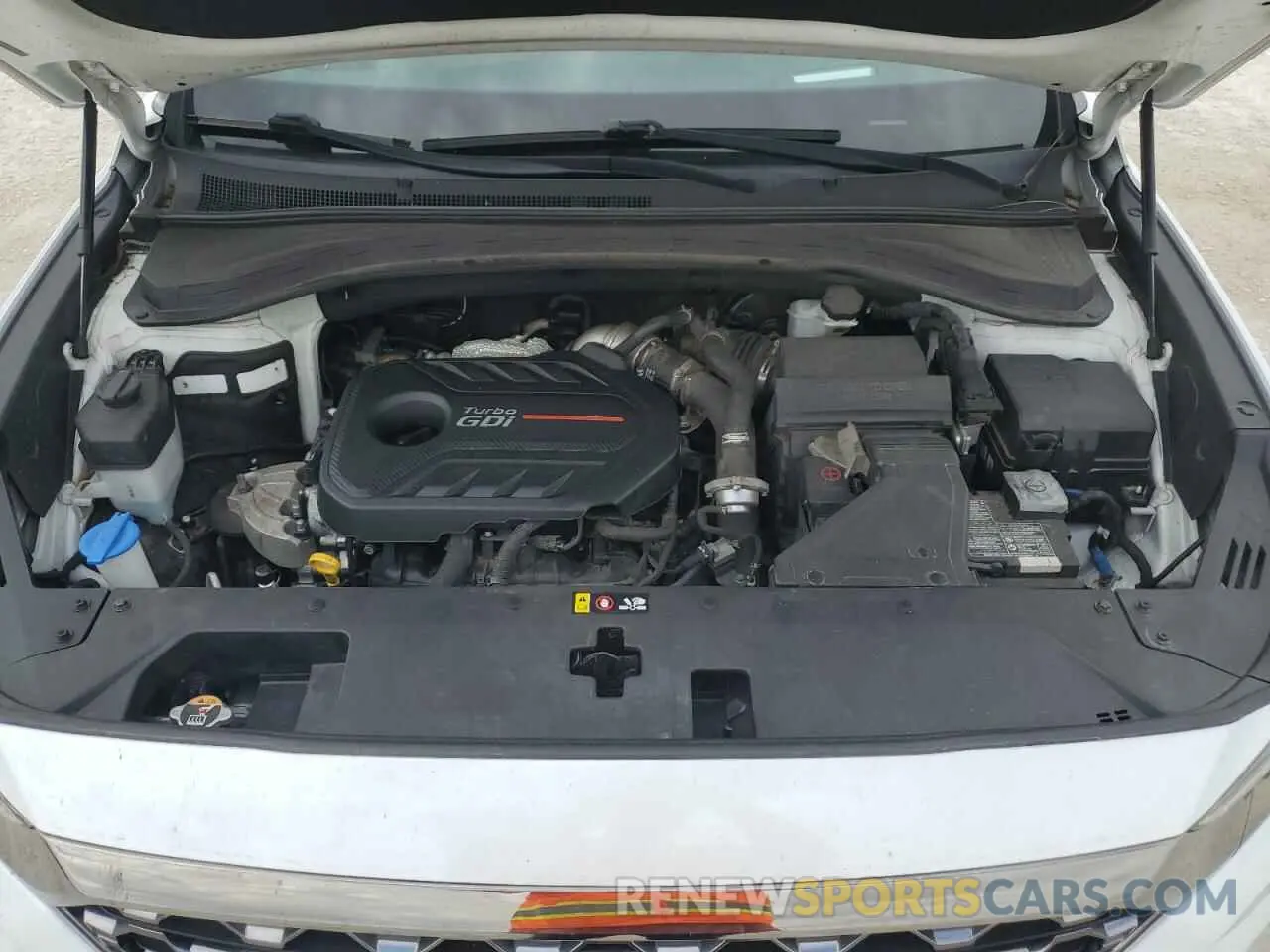 12 fotografías del automóvil dañado 5NMS53AA3LH196152 HYUNDAI SANTA FE 2020