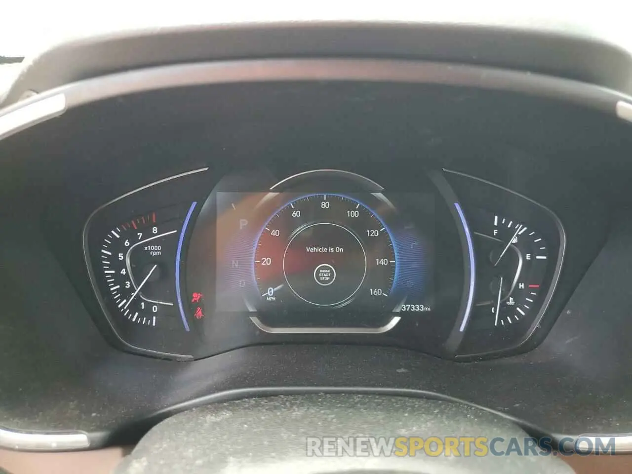 9 fotografías del automóvil dañado 5NMS53AA4LH276222 HYUNDAI SANTA FE 2020