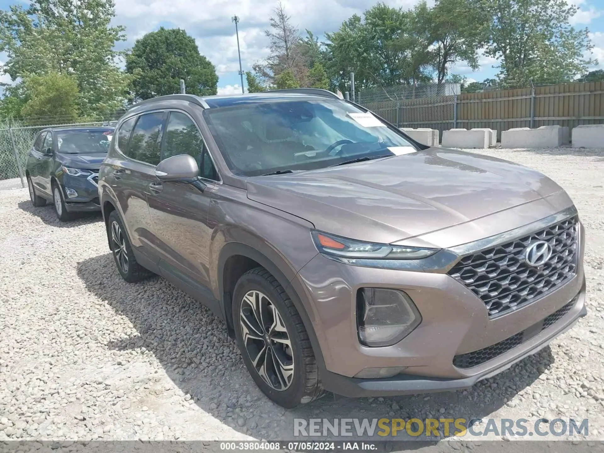 1 fotografías del automóvil dañado 5NMS53AA5LH191809 HYUNDAI SANTA FE 2020