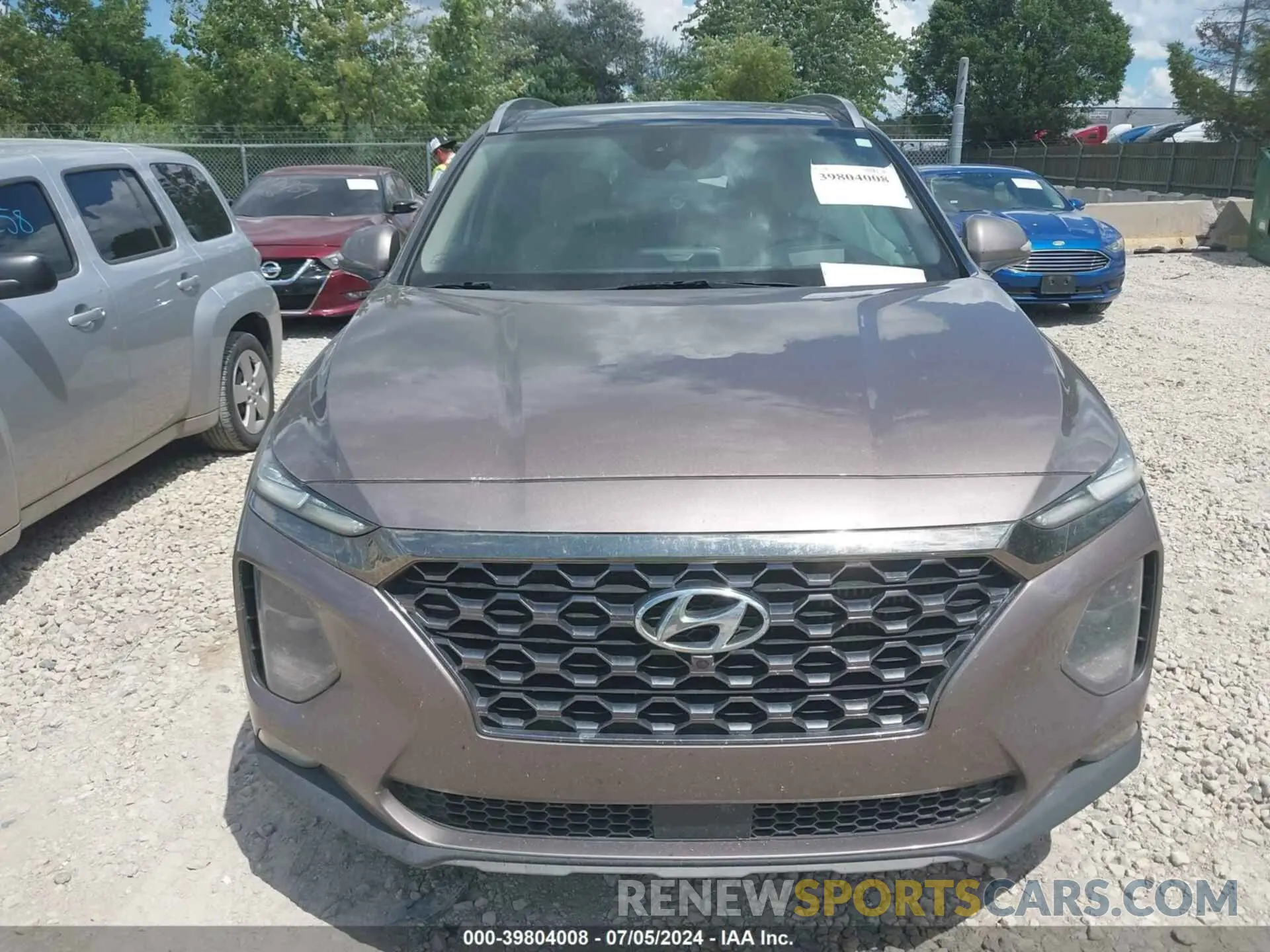 12 fotografías del automóvil dañado 5NMS53AA5LH191809 HYUNDAI SANTA FE 2020