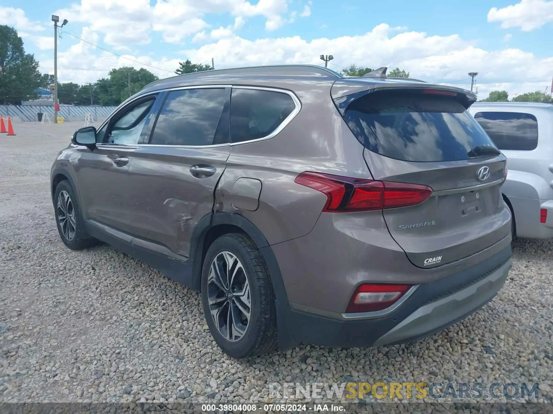 3 fotografías del automóvil dañado 5NMS53AA5LH191809 HYUNDAI SANTA FE 2020