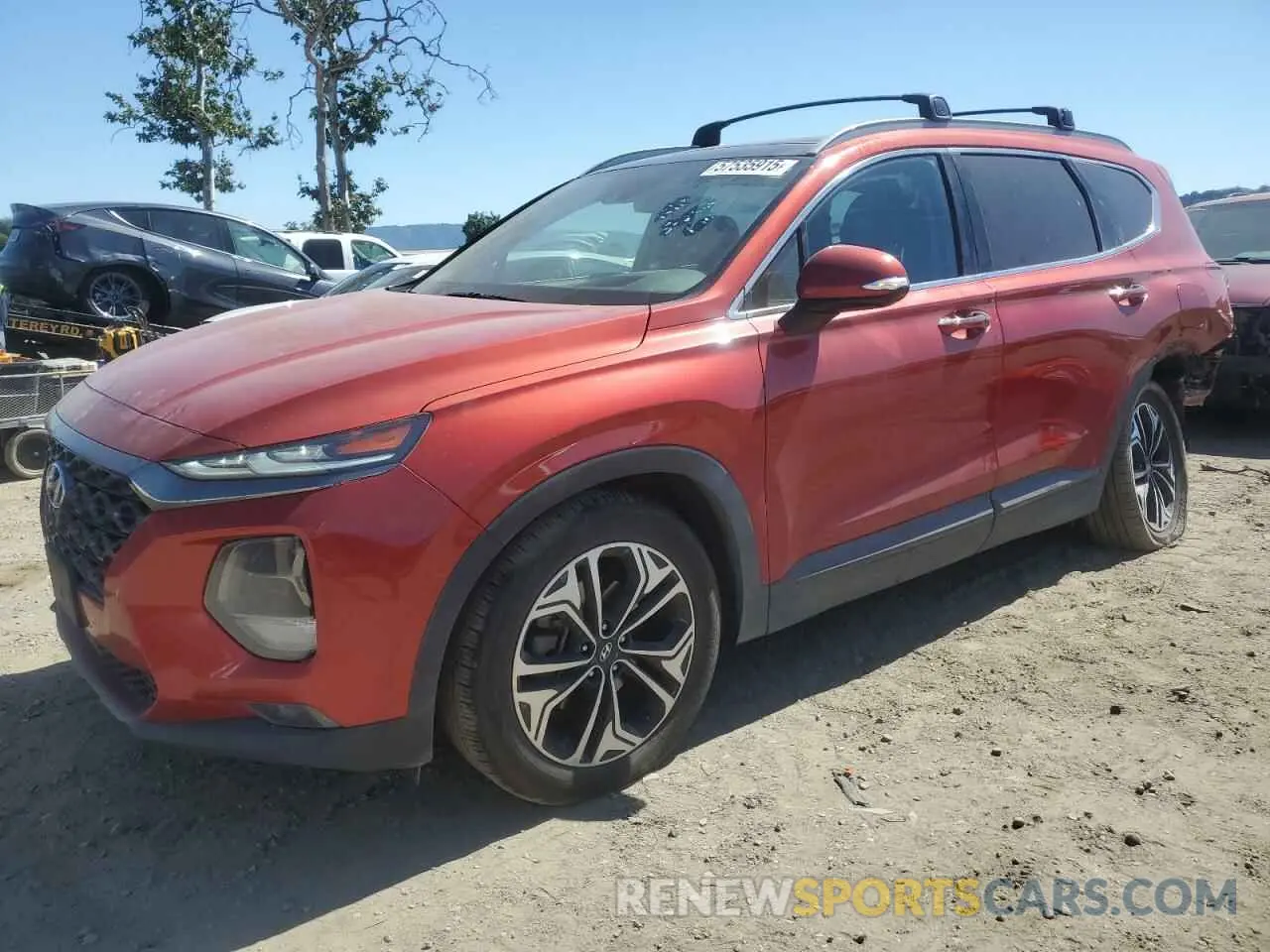 1 fotografías del automóvil dañado 5NMS53AA7LH171769 HYUNDAI SANTA FE 2020